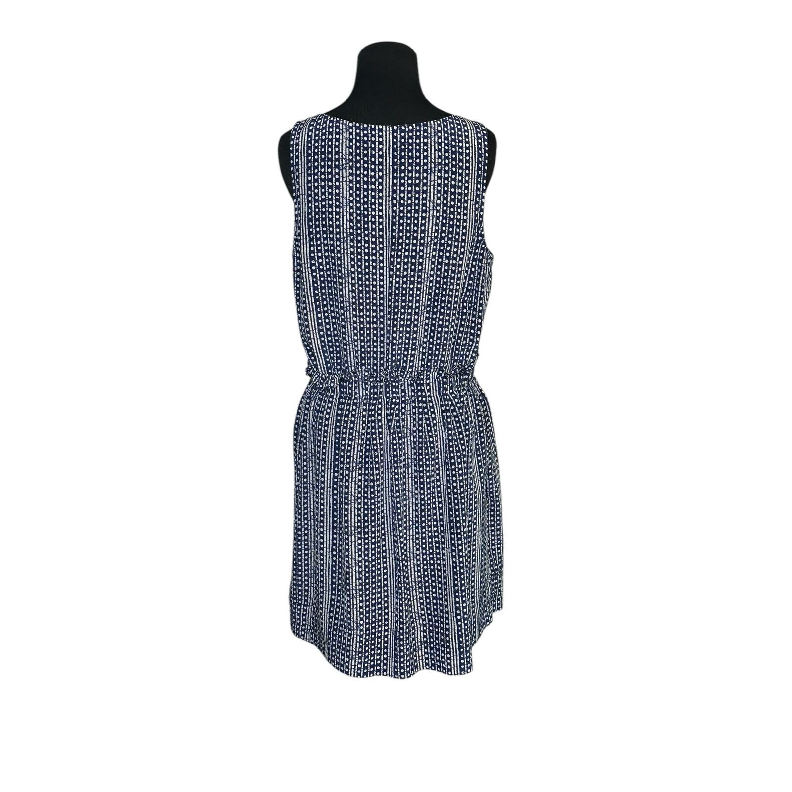 Madewell Madewell silk polka dots stripes mini dress size Small Size S / US 4 / IT 40 - 2 Thumbnail