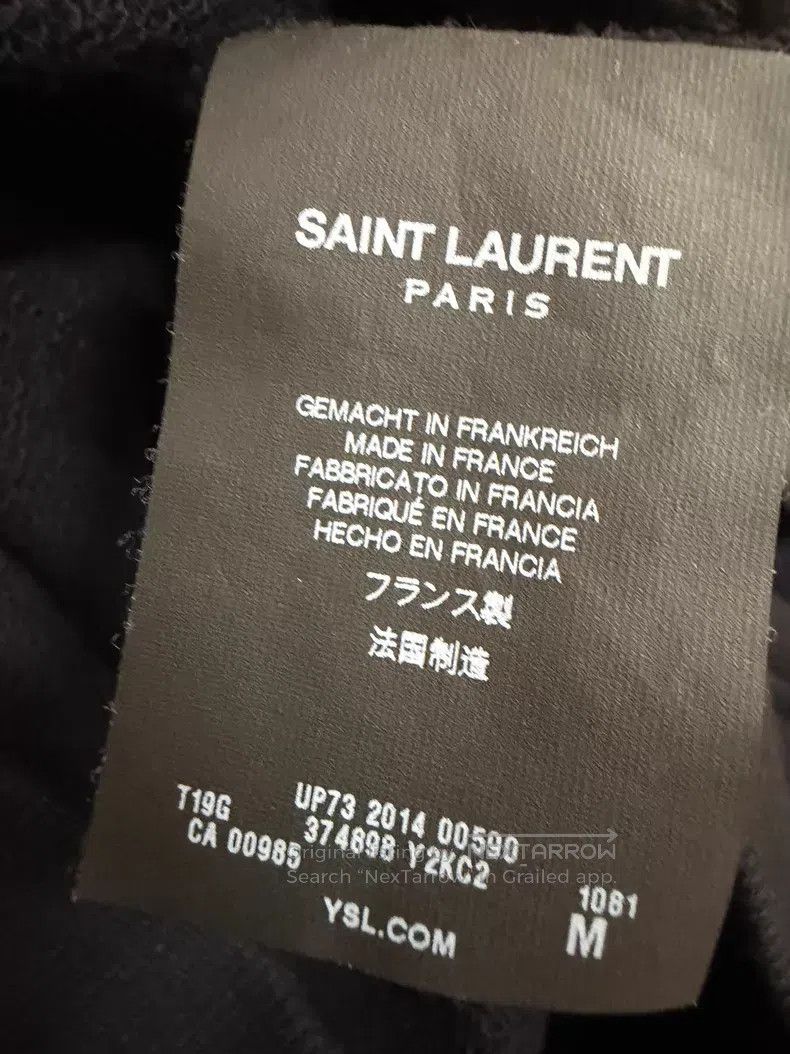 Saint Laurent Paris Saint Laurent Paris Western Style Studded Fringe Crewneck Size US M / EU 48-50 / 2 - 4 Thumbnail