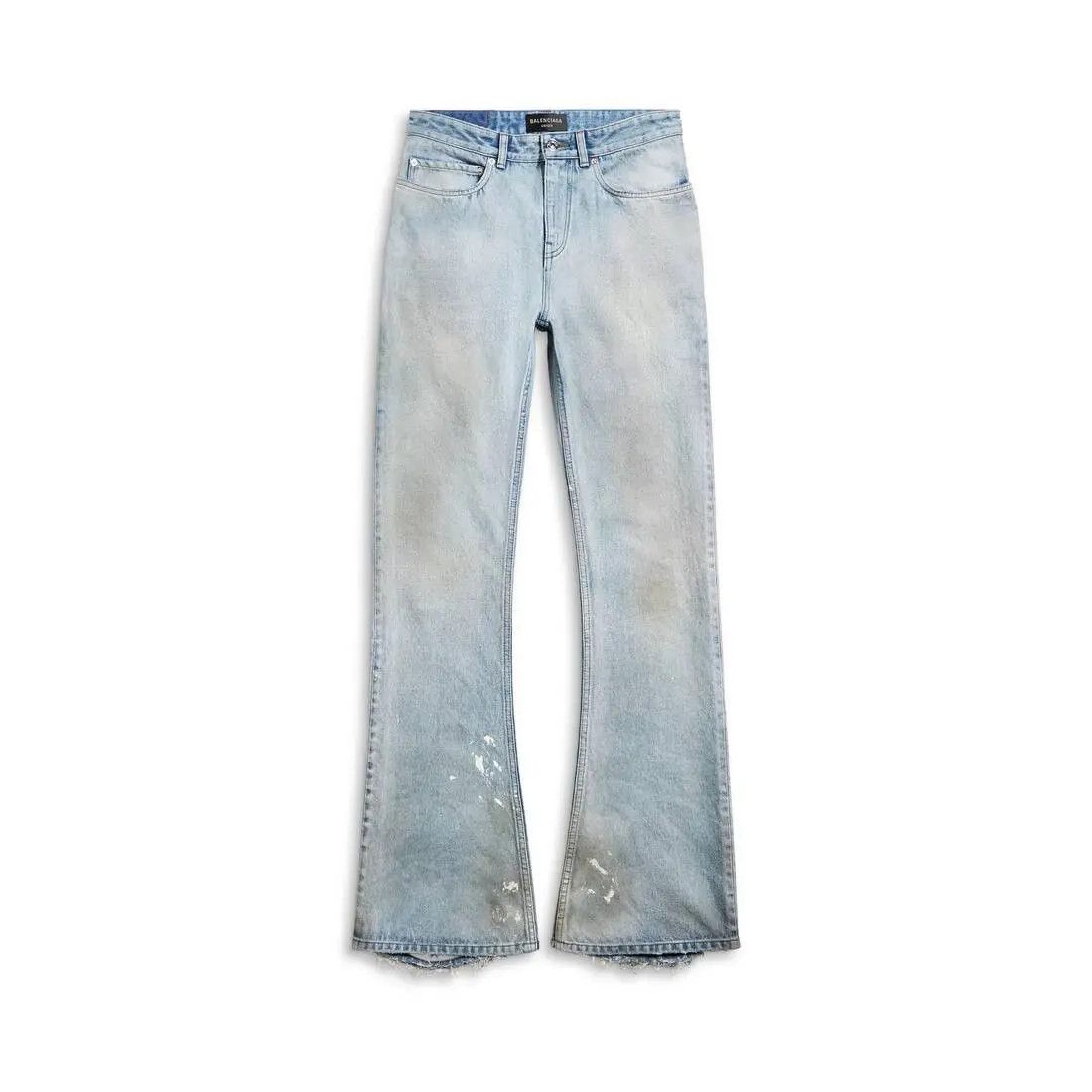Balenciaga o1bcso1str1225 Dup / Bootcut Pants in Blue Size US 28 / EU 44 - 1 Thumbnail