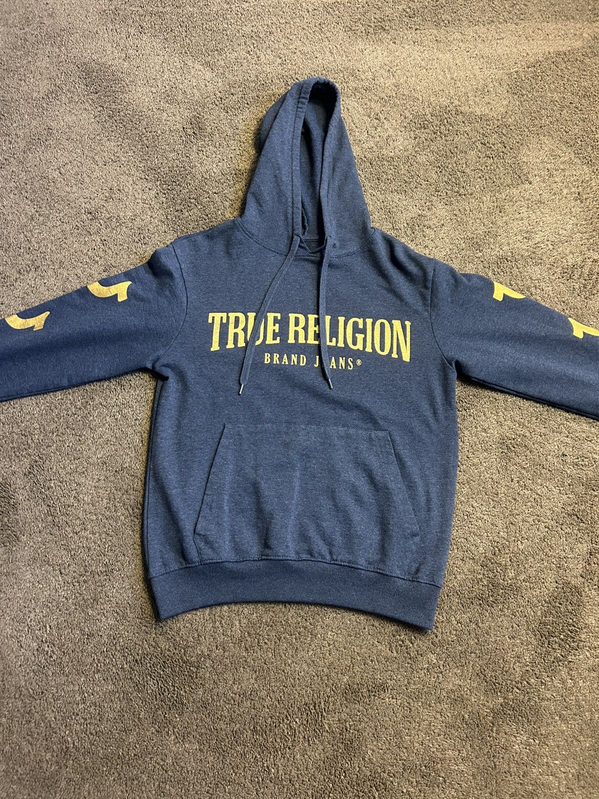 True Religion True Religion logo pullover hoodie Size US S / EU 44-46 / 1 - 1 Thumbnail