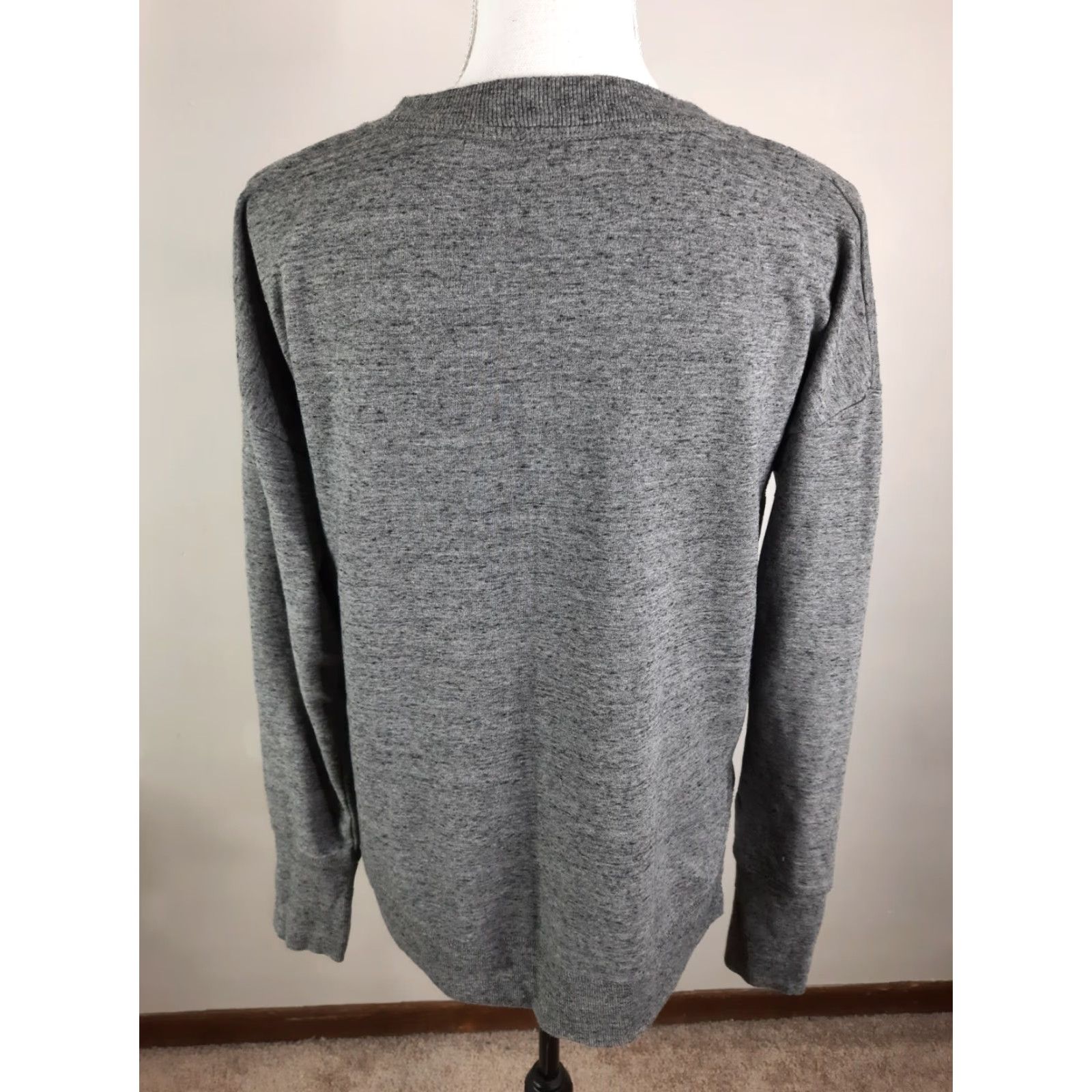 Athleta Athleta Crewneck Sweatshirt Women Size S Heather Gray L3S Size S / US 4 / IT 40 - 5 Thumbnail