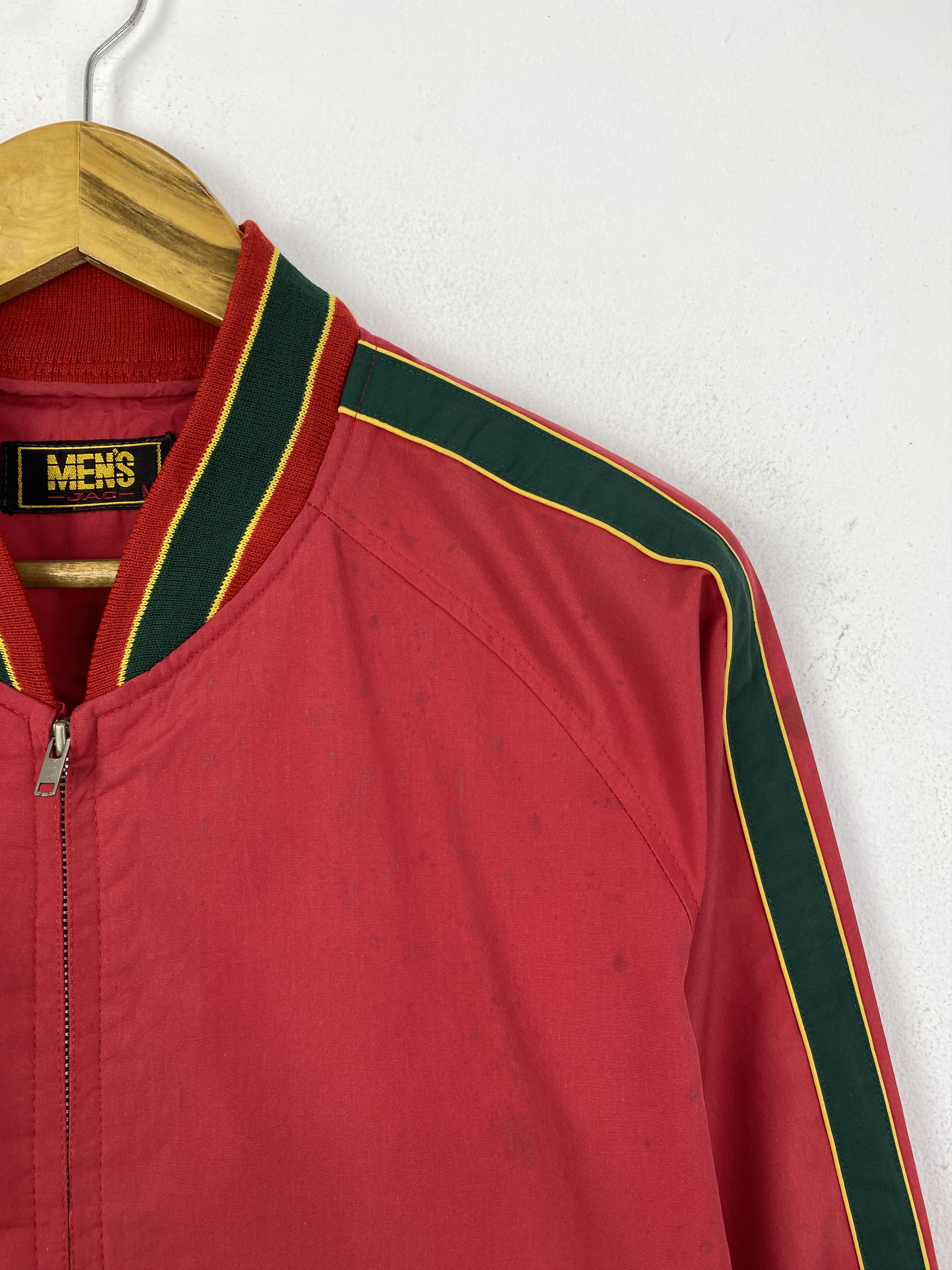 Japanese Brand Vintage Japanese Brand Red Track Jacket JA0205 Size US M / EU 48-50 / 2 - 9 Thumbnail