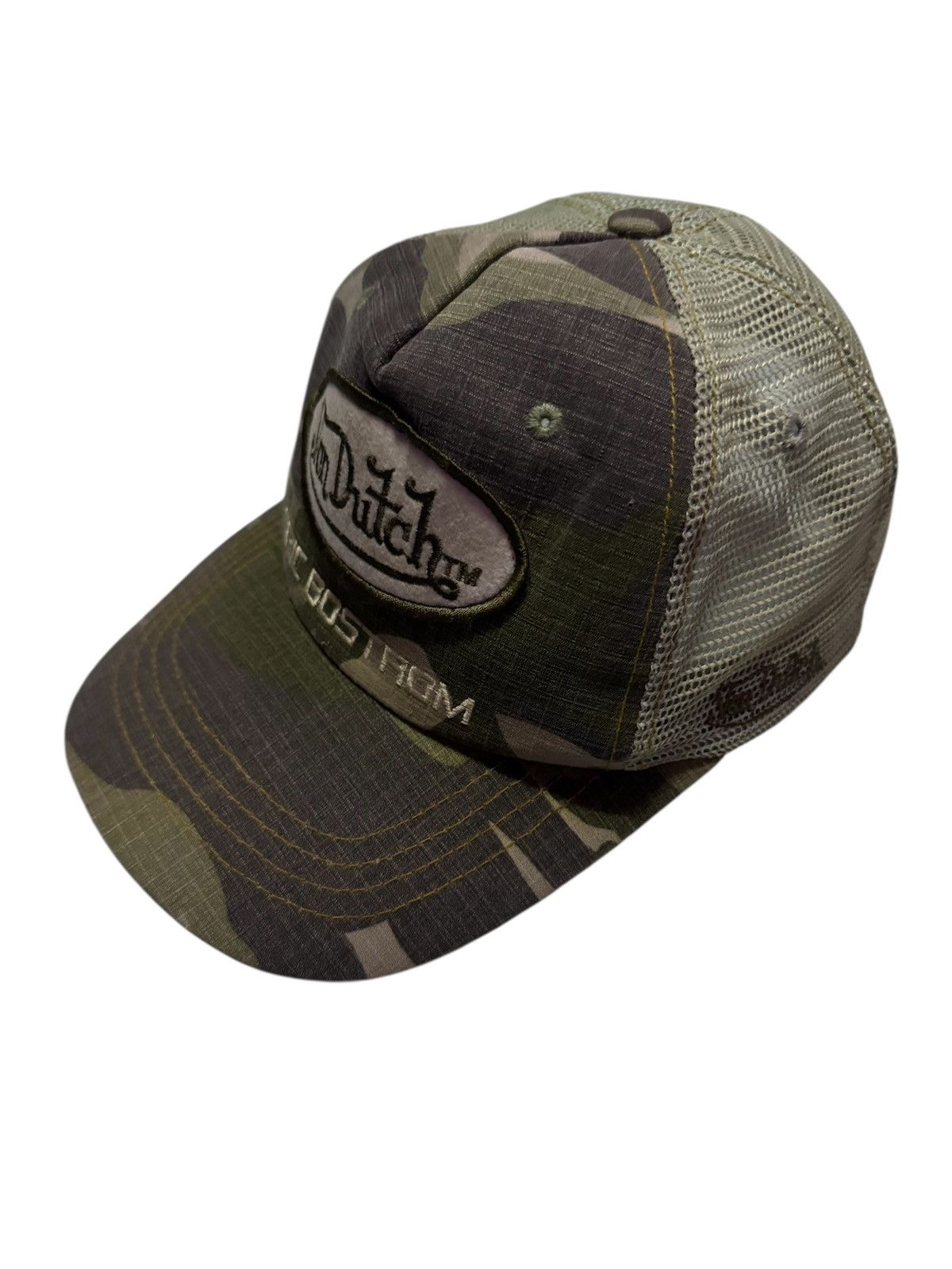 Von Dutch Von Dutch Army Trucker Snapback Cap One Size Size ONE SIZE - 3 Thumbnail