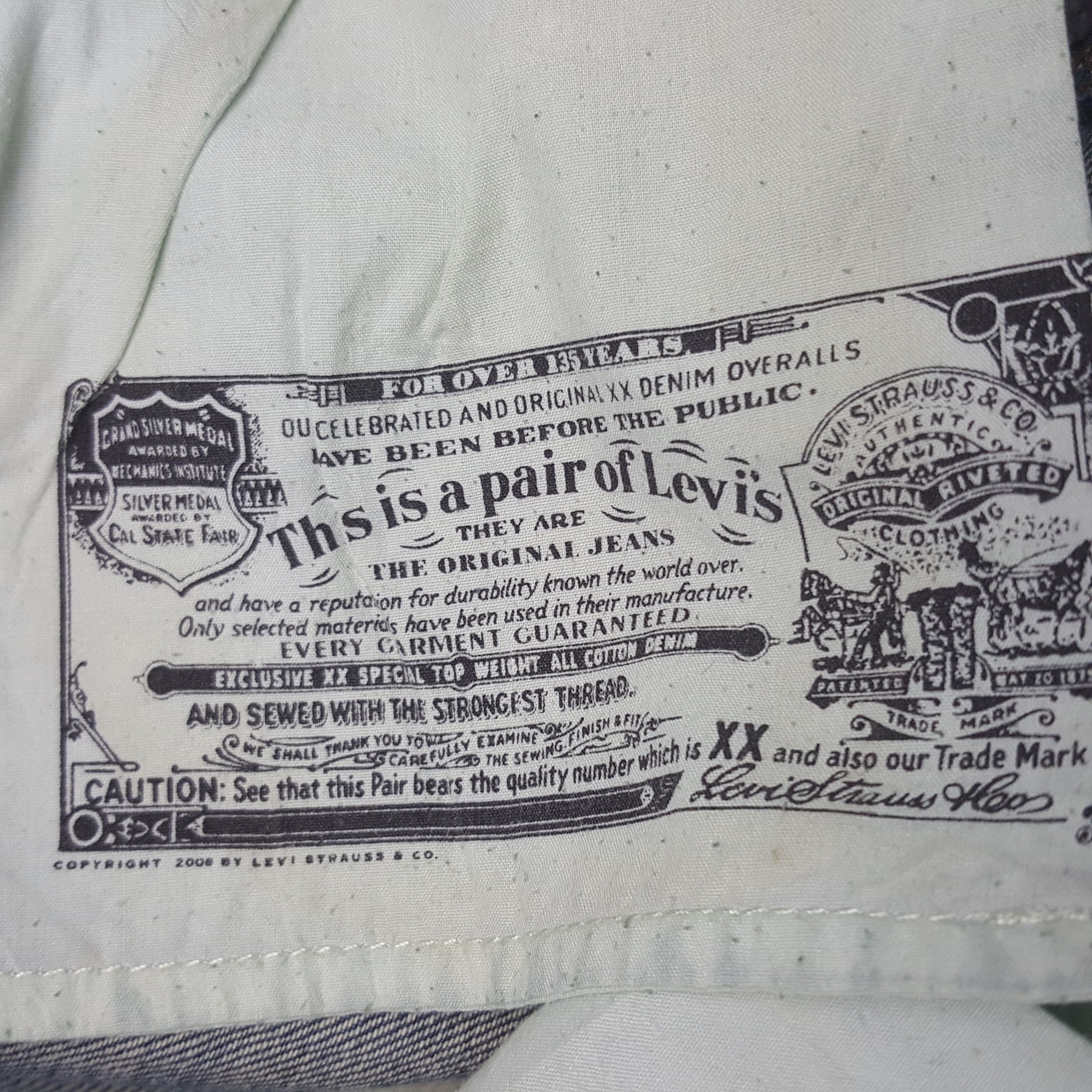 Levi's Vintage Clothing Vintage Levi's 501 Selvedge Denim Jeans Size US 32 / EU 48 - 15 Thumbnail