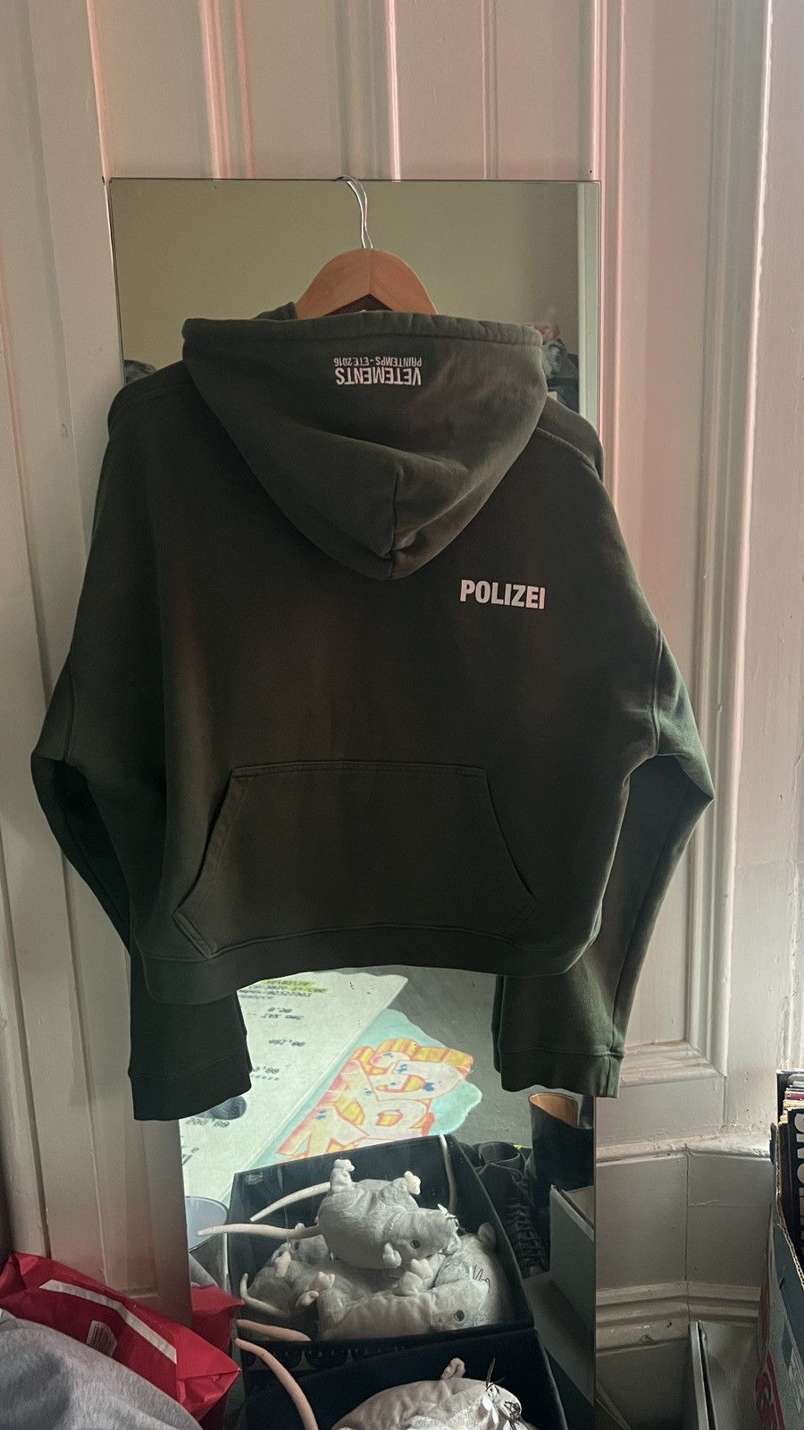 Vetements Vetements Reversible Polizei Hoodie Size US XS / EU 42 / 0 - 2 Thumbnail