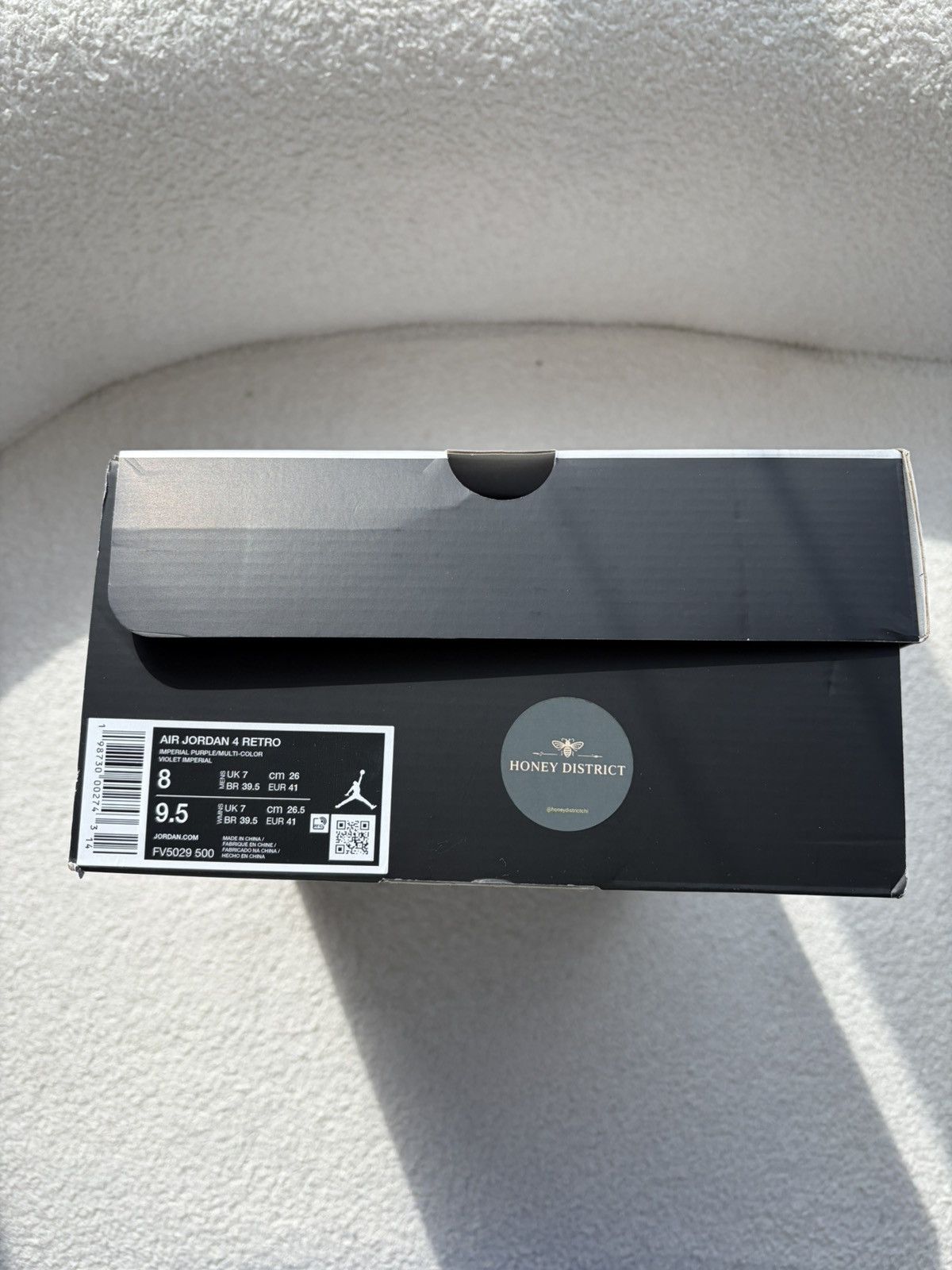 Jordan Brand Jordan Retro 4 Lakers Size US 8 / EU 41 - 8 Thumbnail