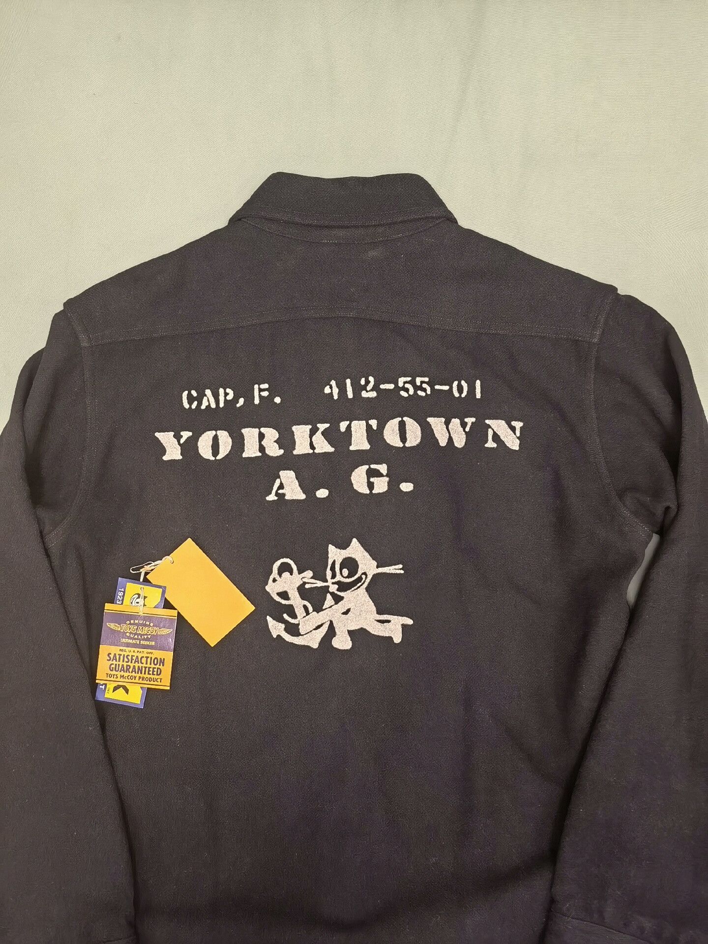 TOYS McCOY Toys Mccoy Felix Cat Wool Officer Shirt Size US L / EU 52-54 / 3 - 1 Thumbnail