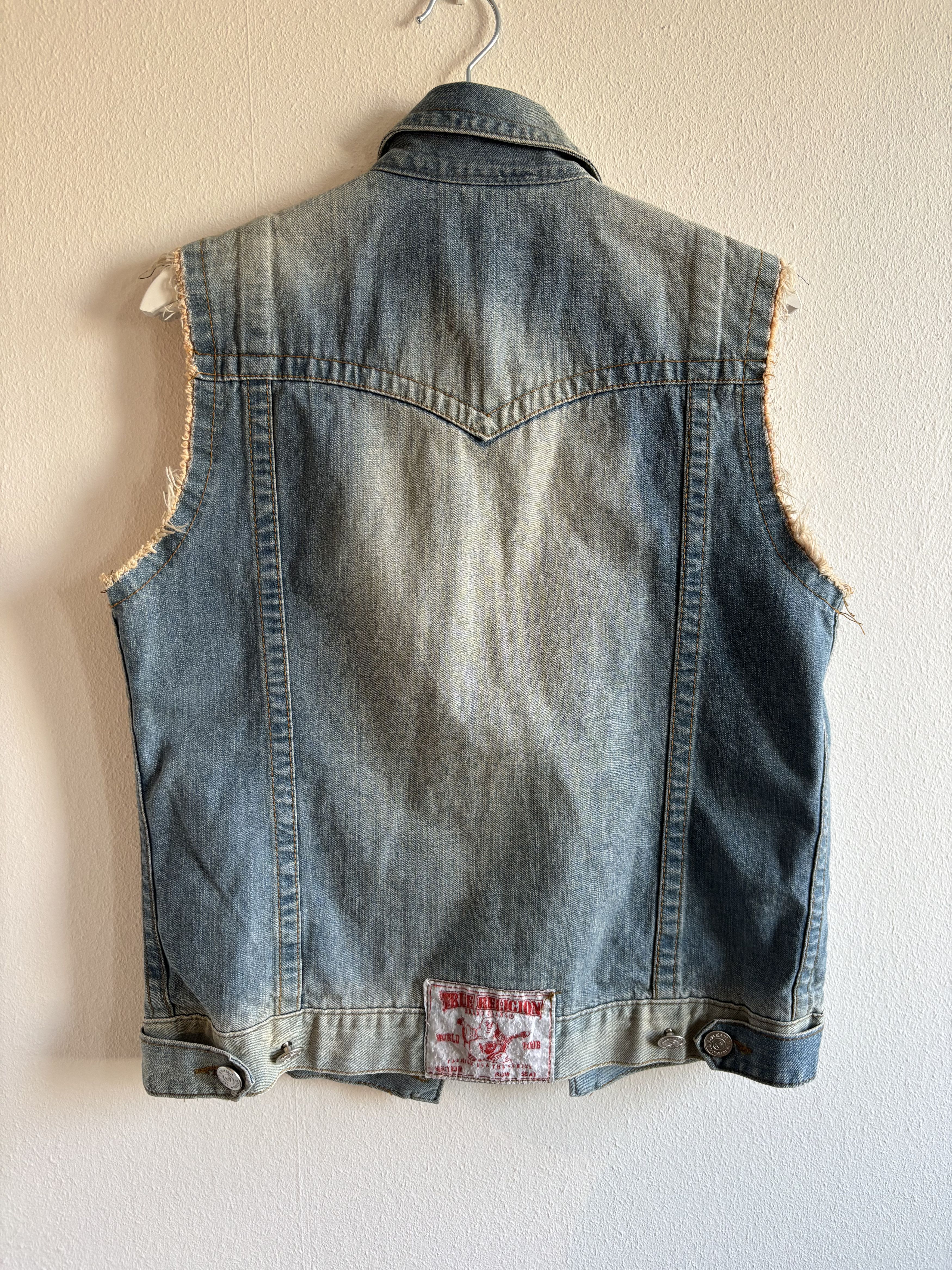 True Religion True Religion Denim Vest Size US M / EU 48-50 / 2 - 2 Thumbnail