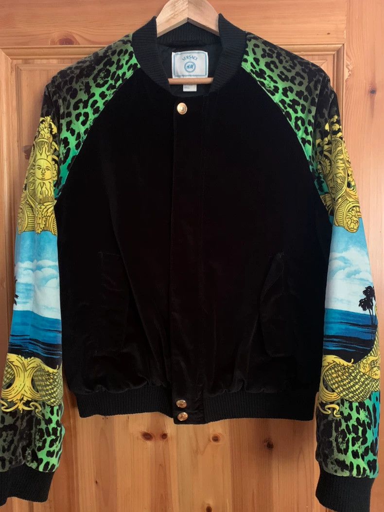 Versace Versace Baseball uniform velvet Size US M / EU 48-50 / 2 - 1 Thumbnail