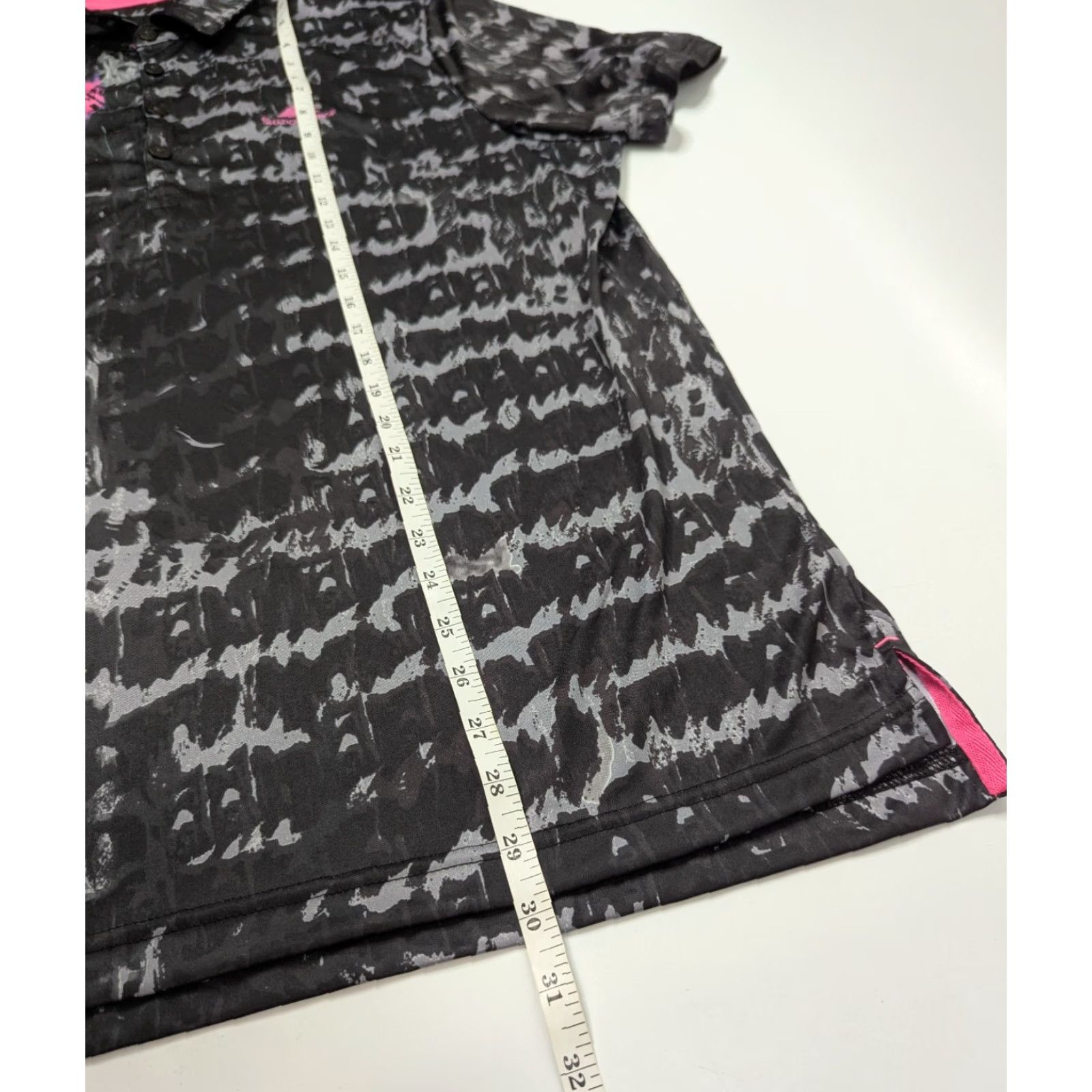 Vintage **J by Jamie Sadock Black Pink Large Golf Polo** User: J by Jamie Sadock Black Pink Large Golf Polo Size US L / EU 52-54 / 3 - 5 Thumbnail