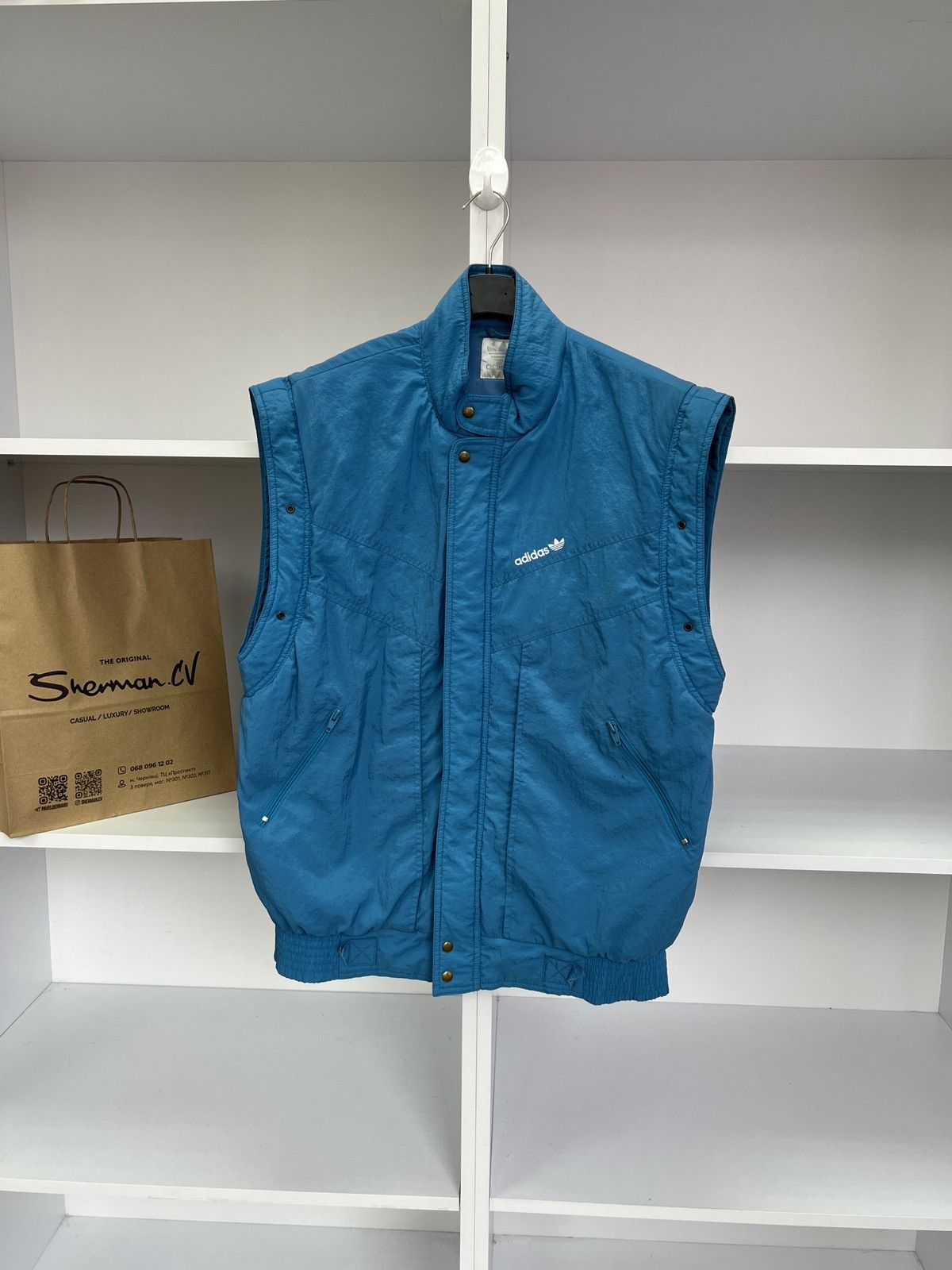 Vintage 90's Adidas Nylon Vest