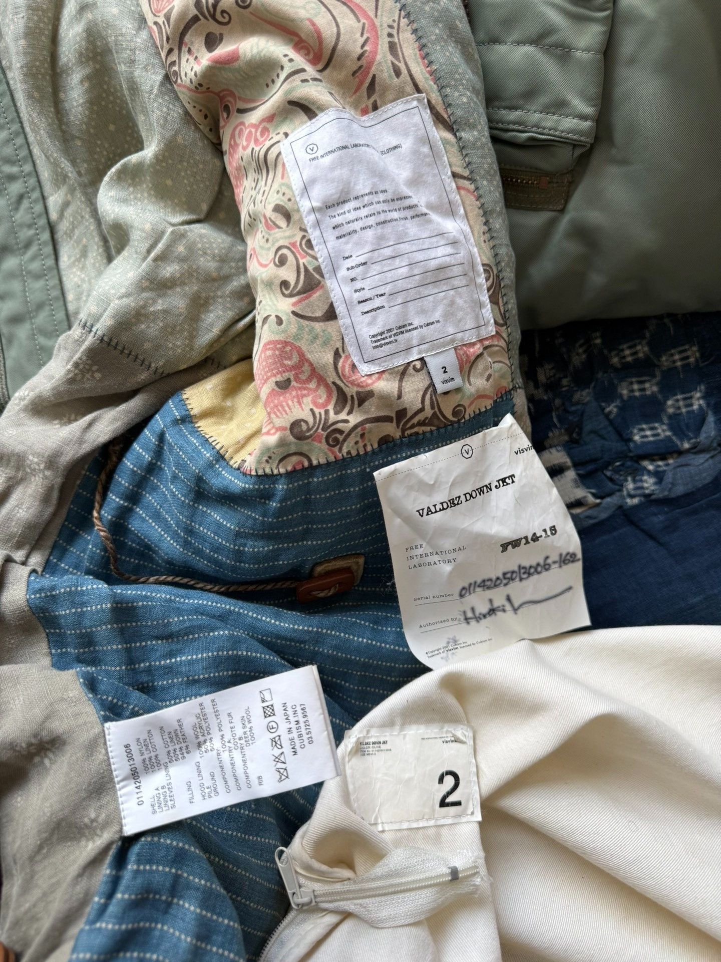 Visvim VISVIM 14AW VALDEZ DOWN JKT Size US XXS / EU 40 - 9 Thumbnail