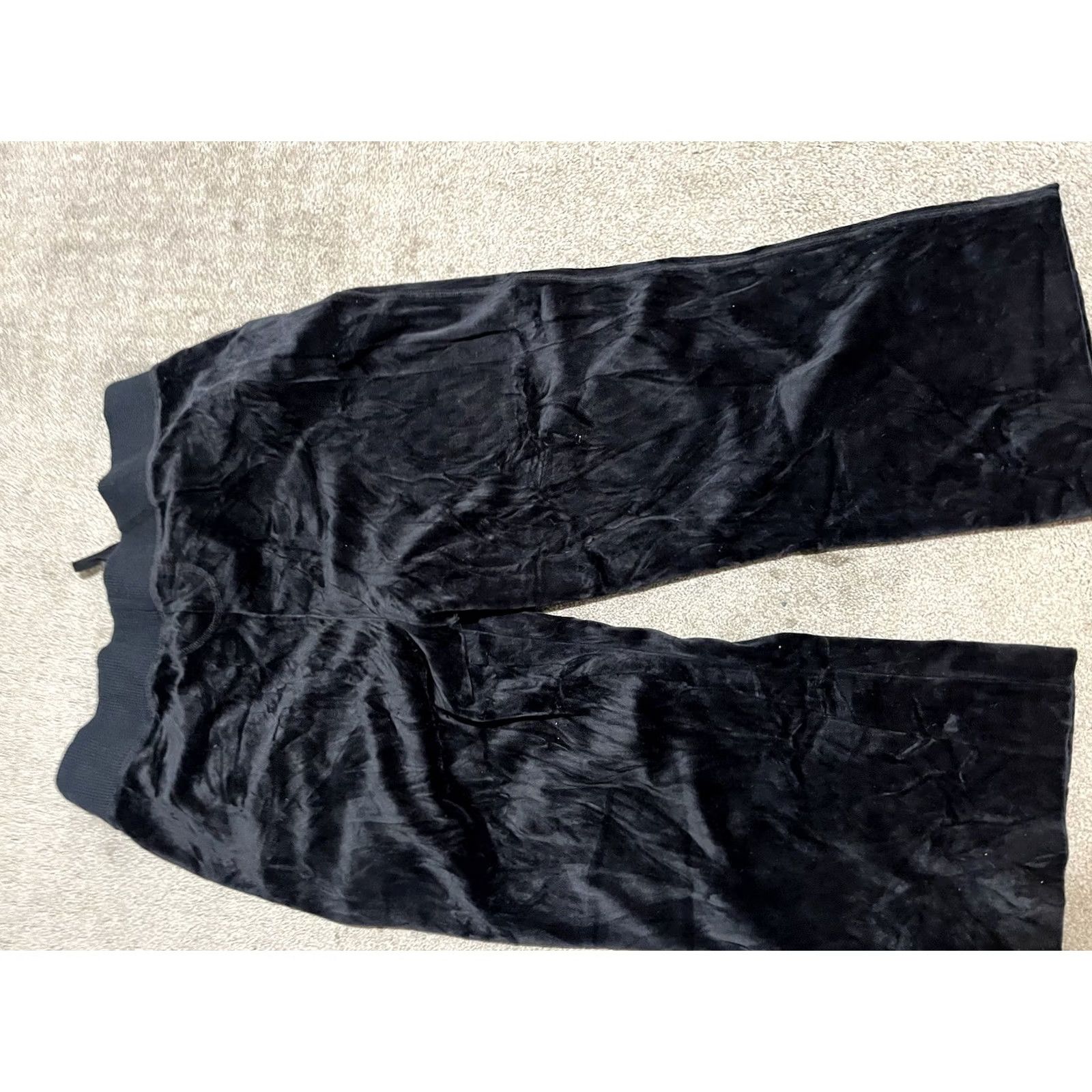 Jones New York Jones New York Pants Womens 2XL Black Sport Velour Size Size 40" / US 18 - 3 Thumbnail