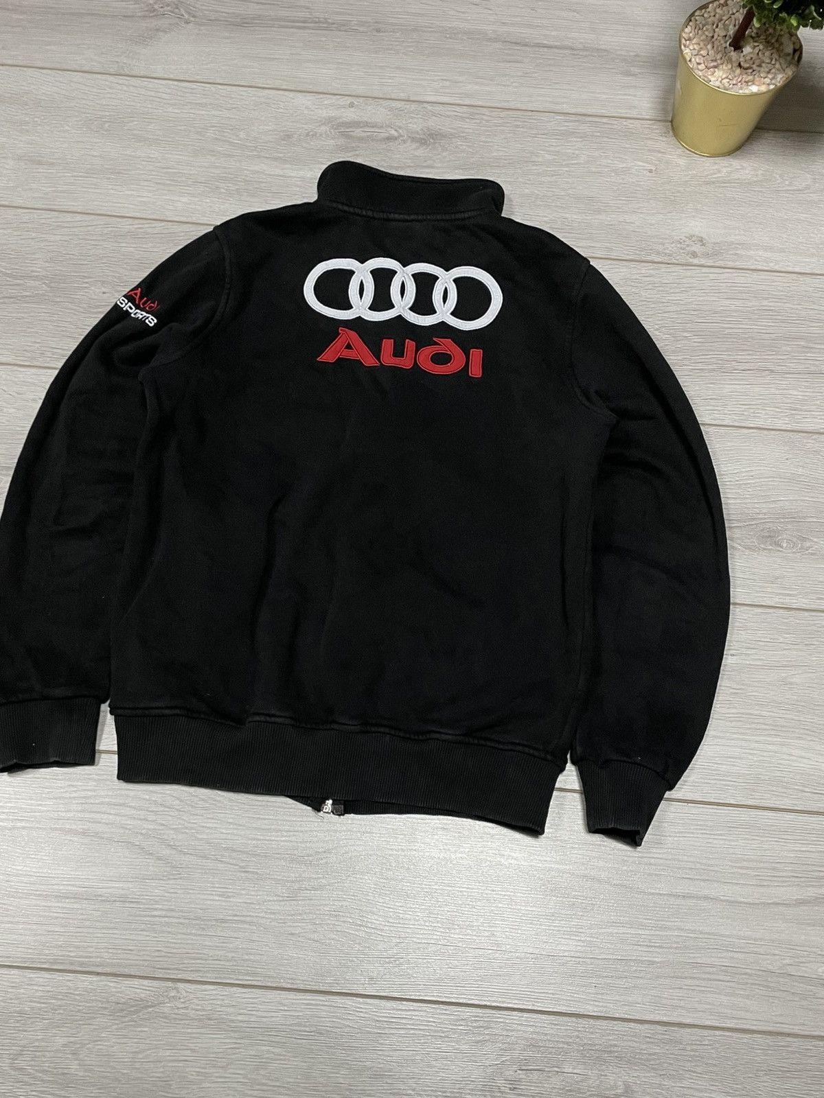 Audi Audi zip sweatshirt high neck Size US M / EU 48-50 / 2 - 10 Thumbnail