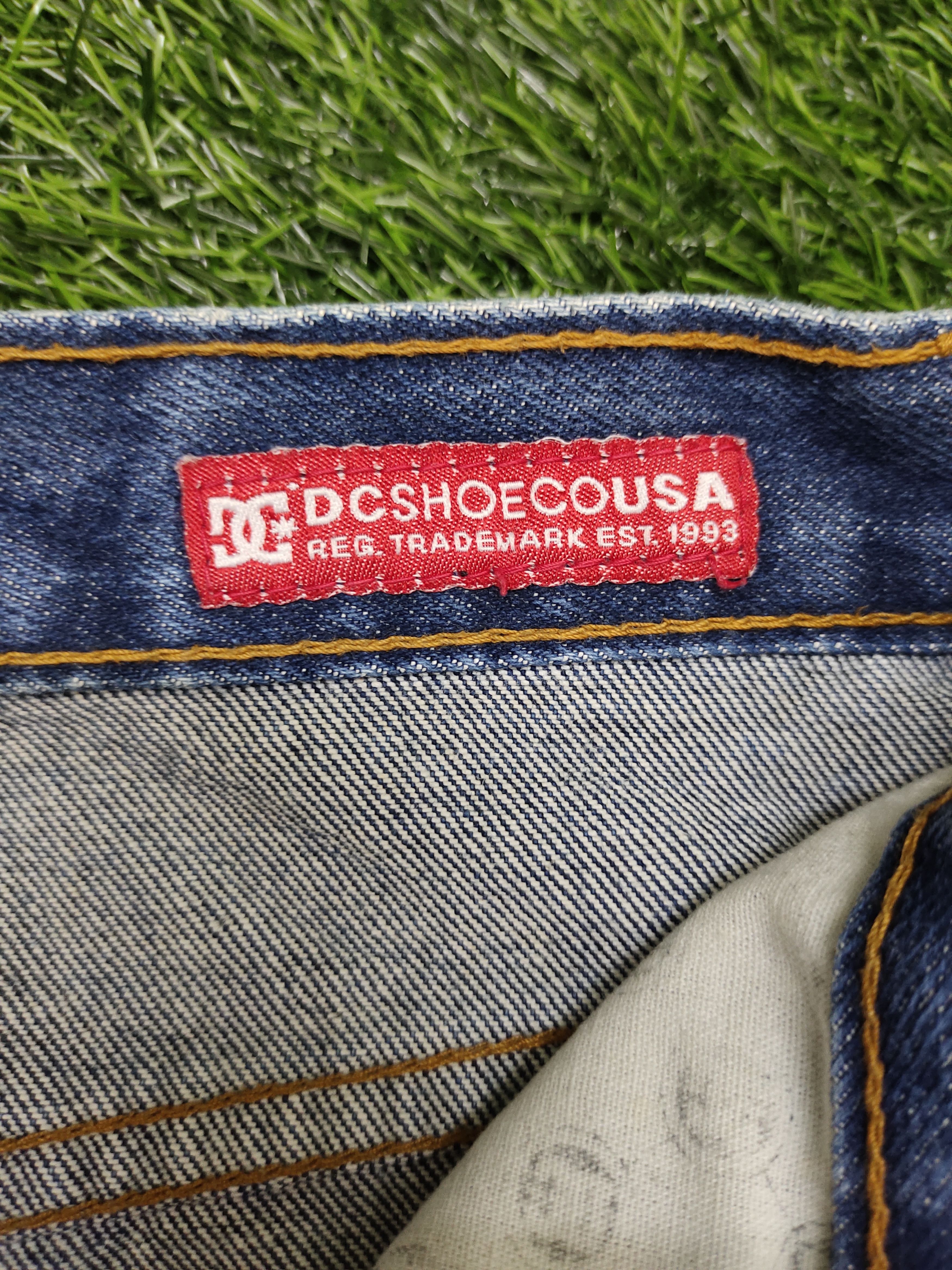 DC Baggy Jeans DC Shoes Usa Wide Leg Denim Y2k Jnco Size US 30 / EU 46 - 14 Thumbnail
