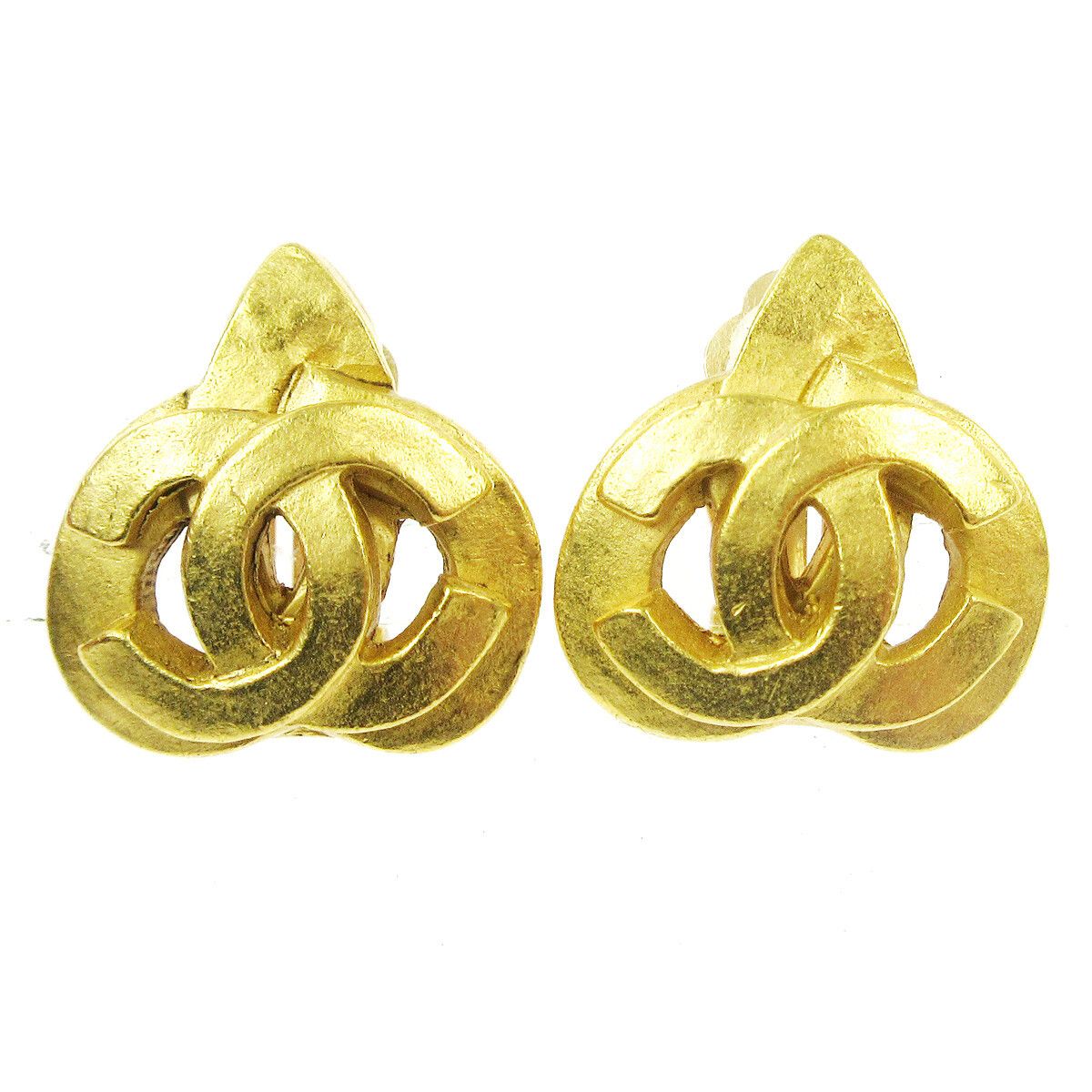 Chanel Chanel Vintage CC Heart Clip-On Metal Size ONE SIZE - 1 Thumbnail