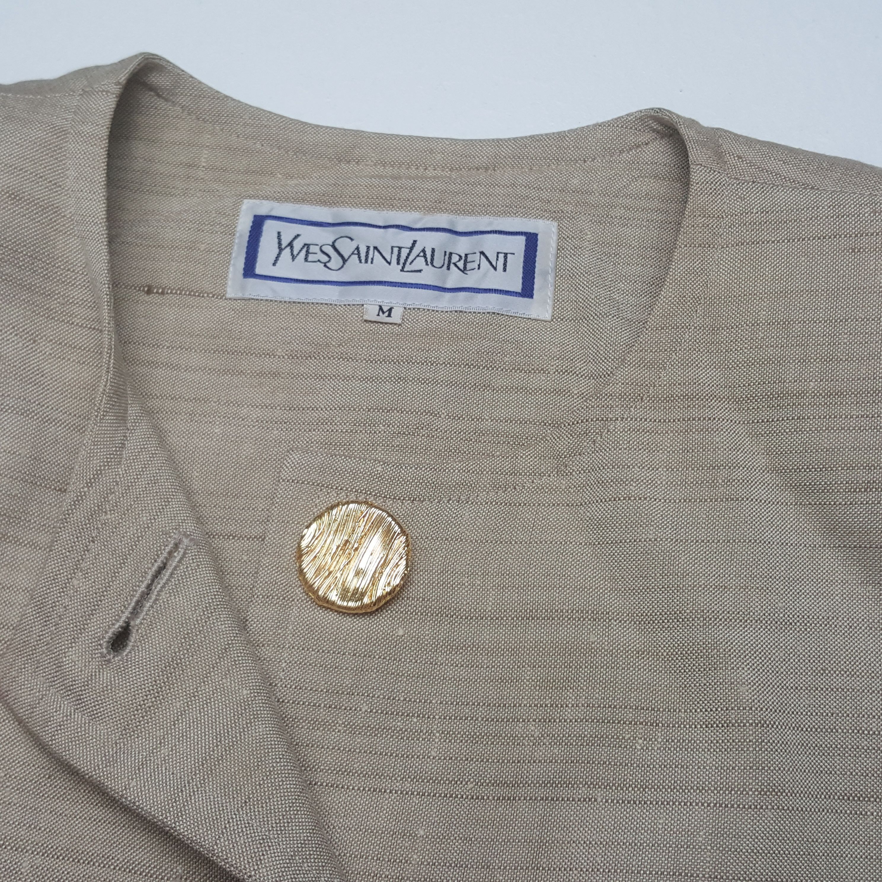 Yves Saint Laurent Vintage Yves Saint Laurent Blazer Jacket C305N15 Size US XS / EU 42 / 0 - 4 Thumbnail
