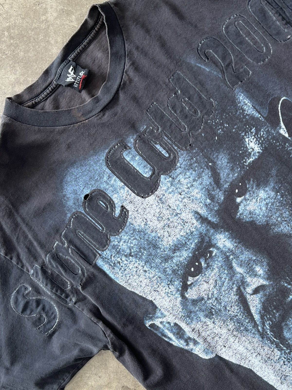 WWF Vintage 2000 AOP Stone Cold Big Face Print WWF Wrestling XL Size US XL / EU 56 / 4 - 1 Thumbnail
