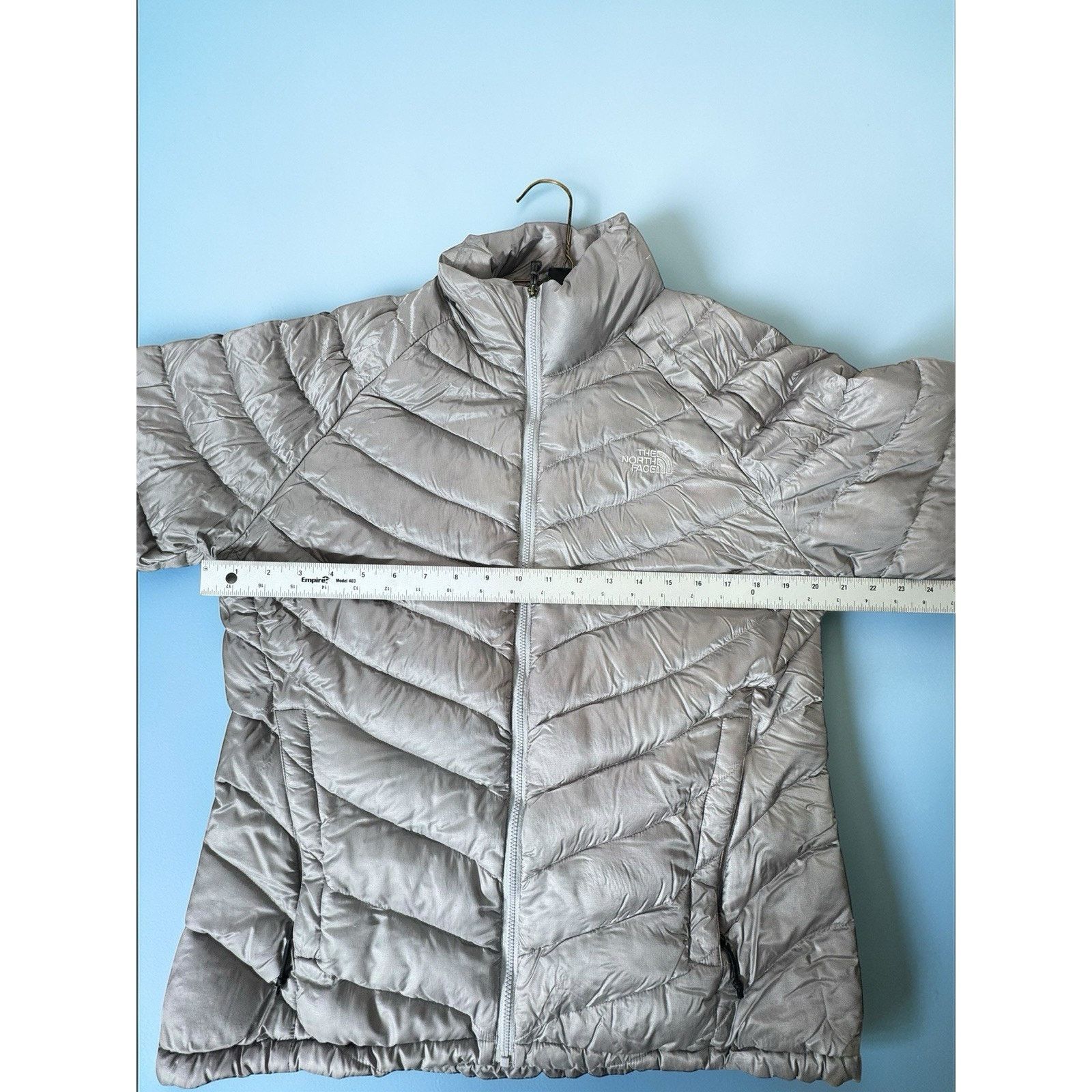 The North Face The North Face Jacket W Gray 800 Fill Down Puffer Size L Size L / US 10 / IT 46 - 2 Thumbnail