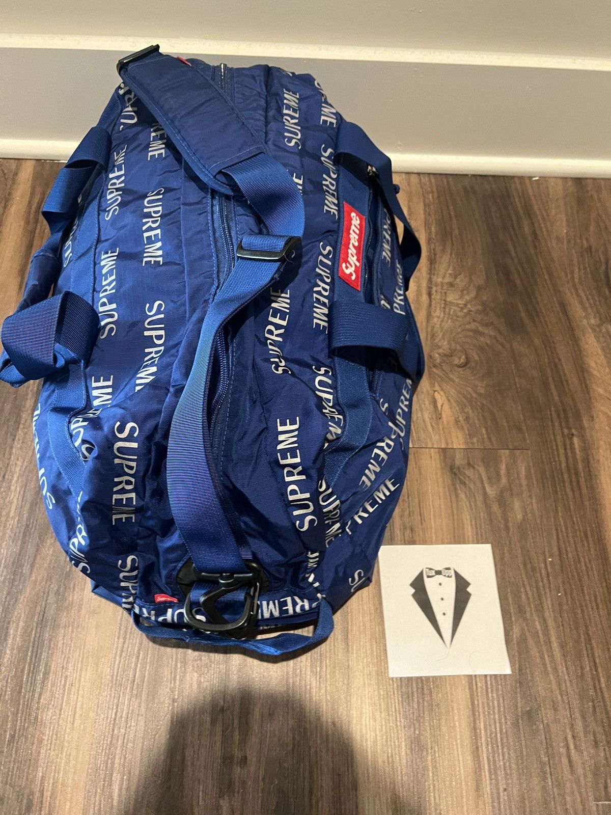 Supreme Supreme 3m Reflective Repeat Duffle Bag Size ONE SIZE - 2 Thumbnail