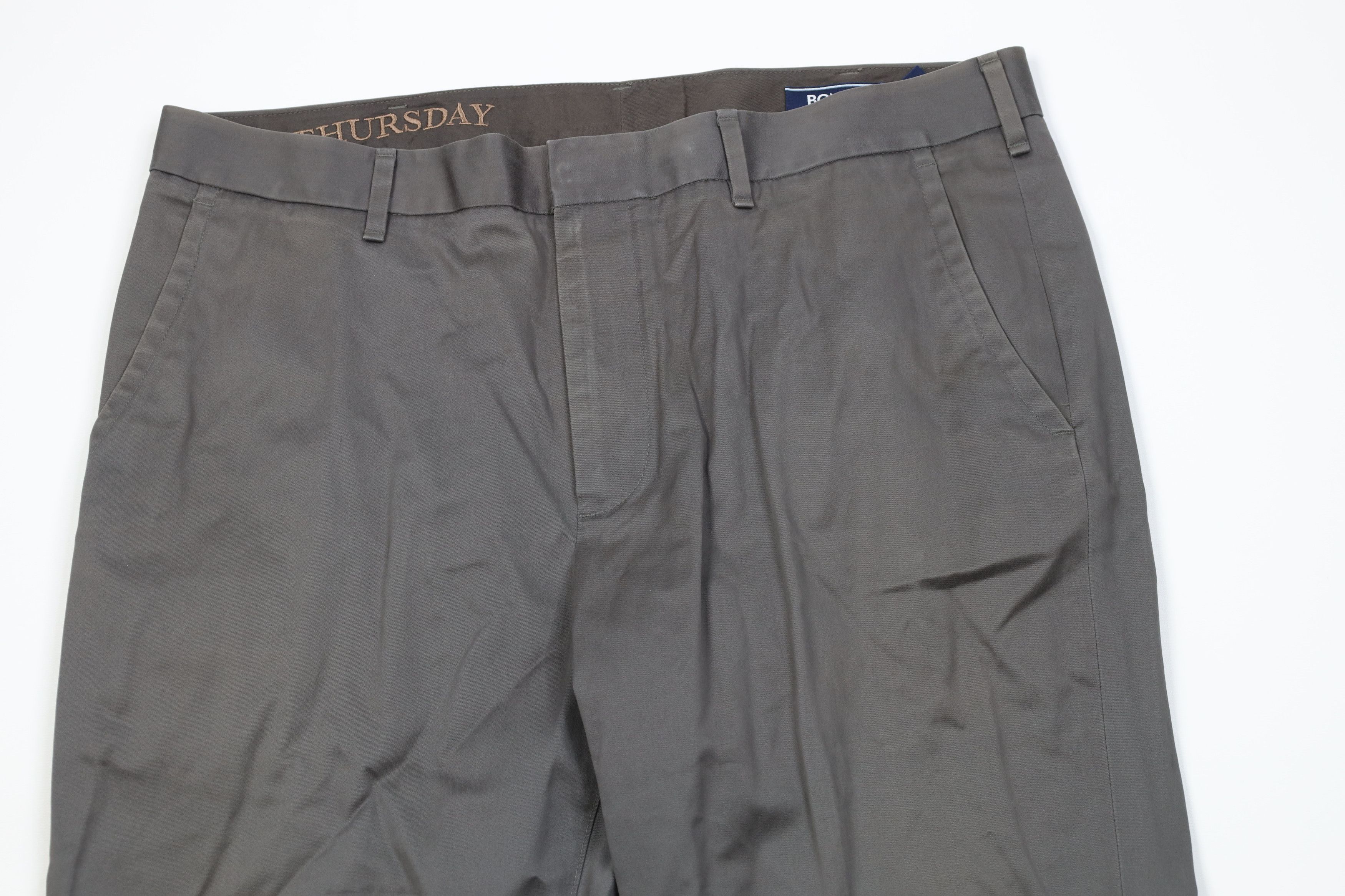 Bonobos Bonobos Faded Thursday Straight Leg Chino Pants Gray Size US 34 / EU 50 - 2 Thumbnail