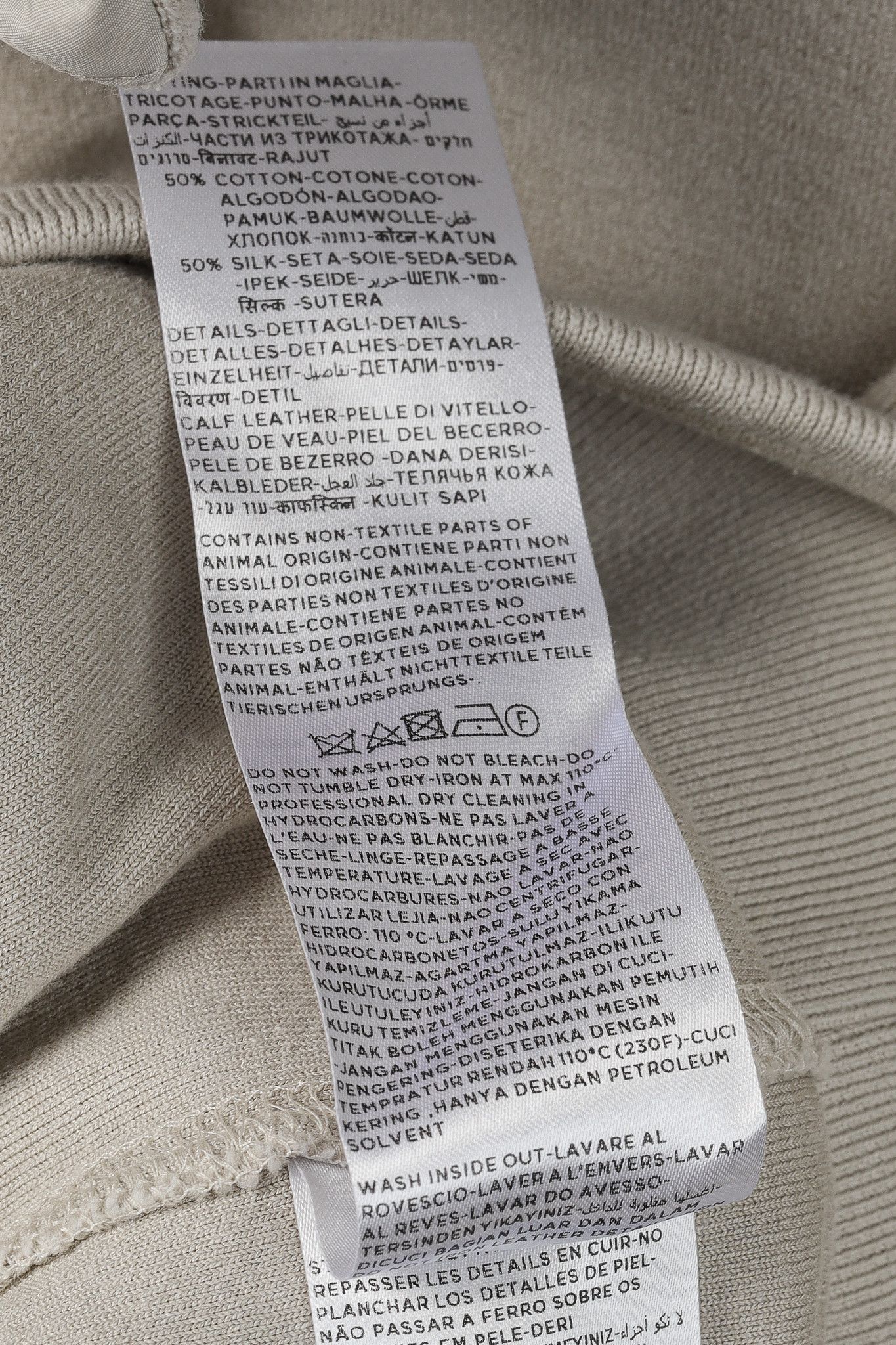 Ermenegildo Zegna Ermenegildo Zegna Cotton Concealed Hood Sweatshirt Size US L / EU 52-54 / 3 - 10 Thumbnail