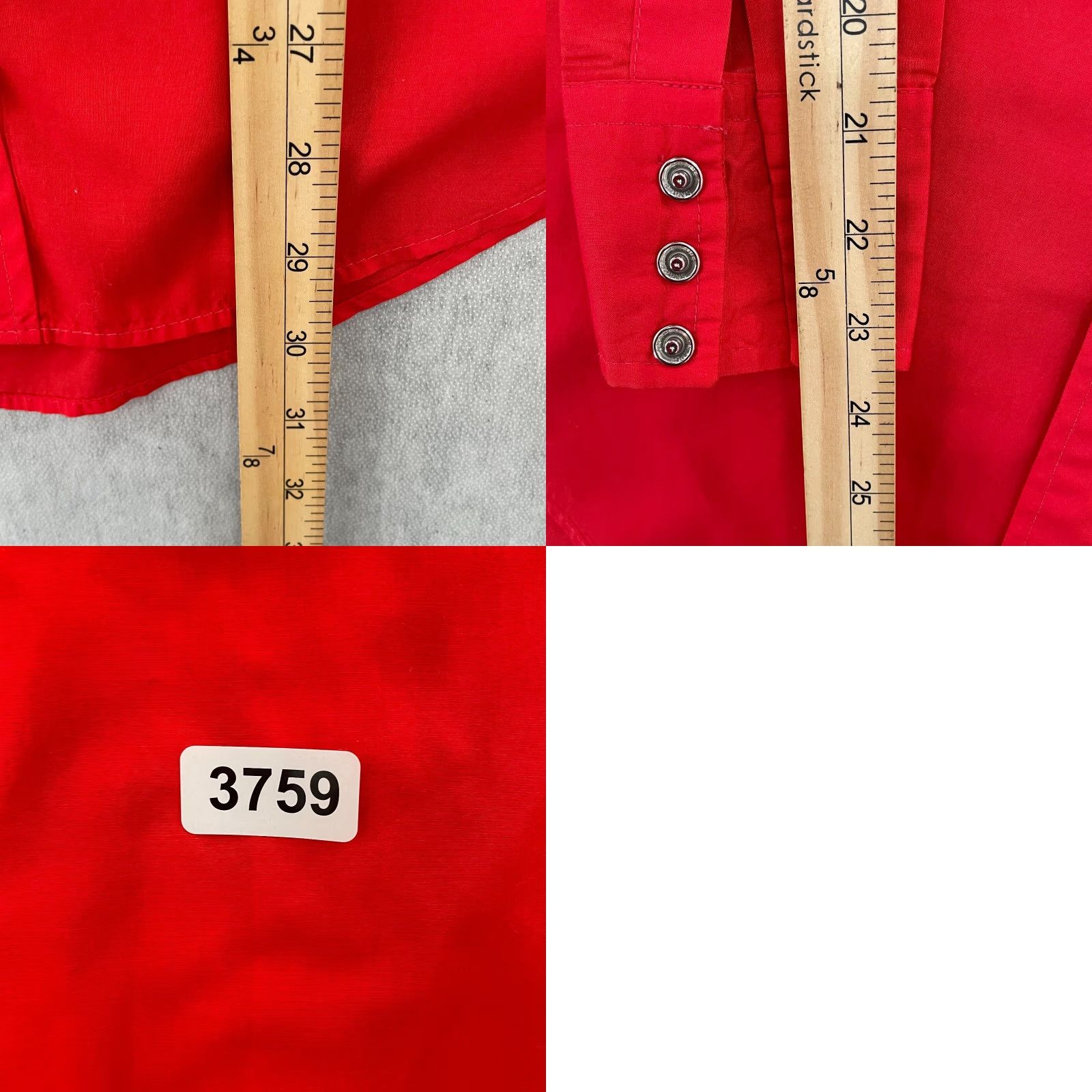 Vintage VINTAGE Malco Modes Shirt Adult 16/33 Red San Francisco Pearl Snap Western Mens Size US L / EU 52-54 / 3 - 8 Thumbnail