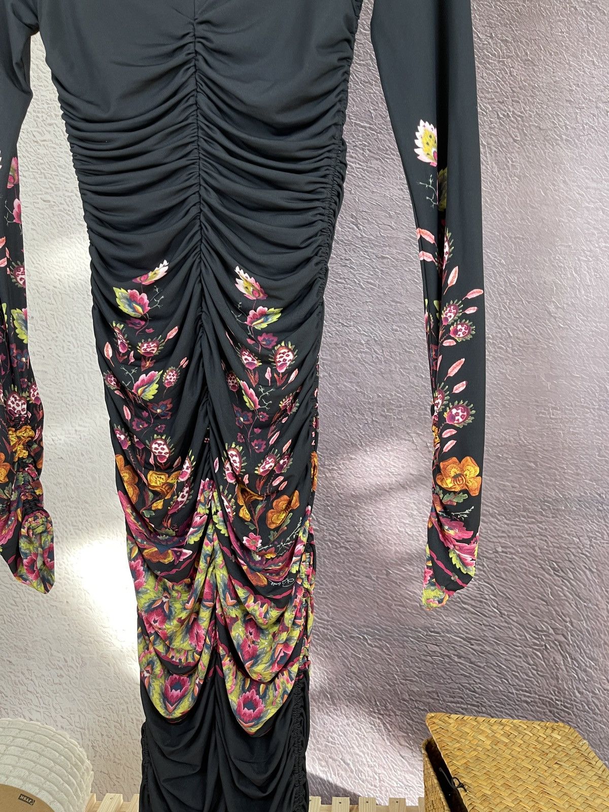Roberto Cavalli Roberto Cavalli slim deconstructed fitting flower dress Size S / US 4 / IT 40 - 7 Thumbnail