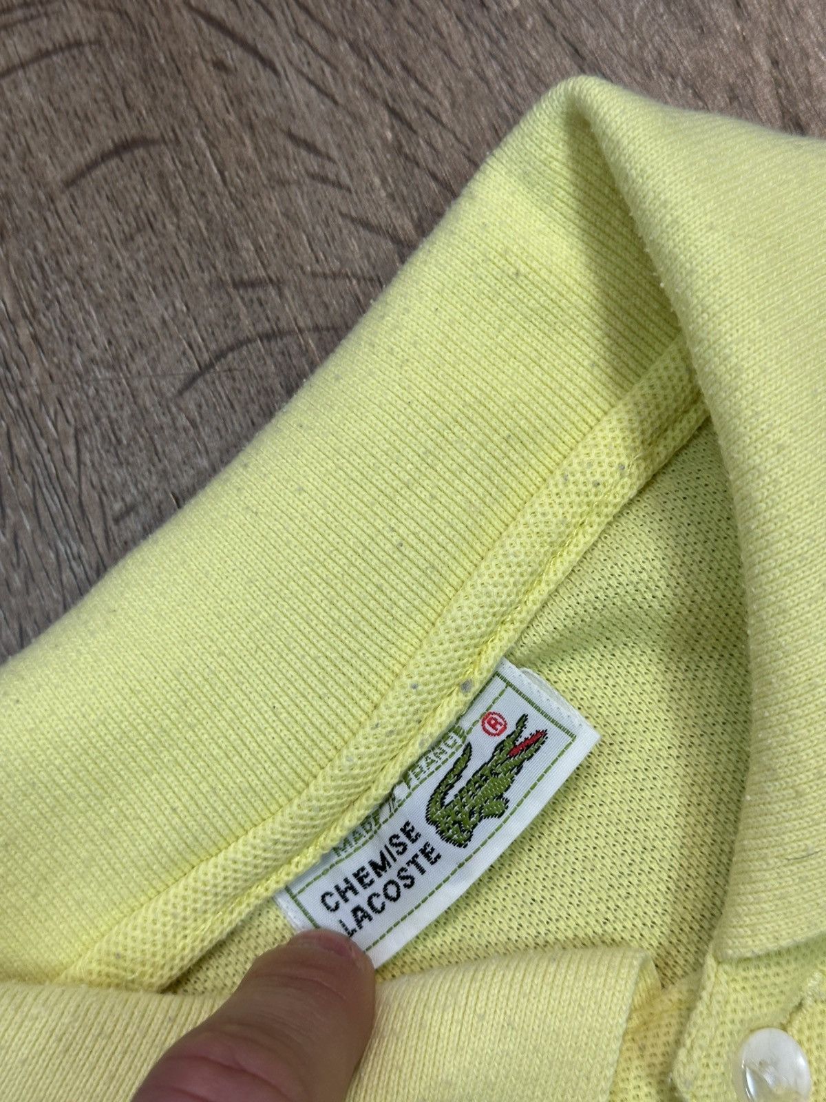 Lacoste Vintage Lacoste Chemise Polo Shirt Small Logo Size US M / EU 48-50 / 2 - 5 Thumbnail