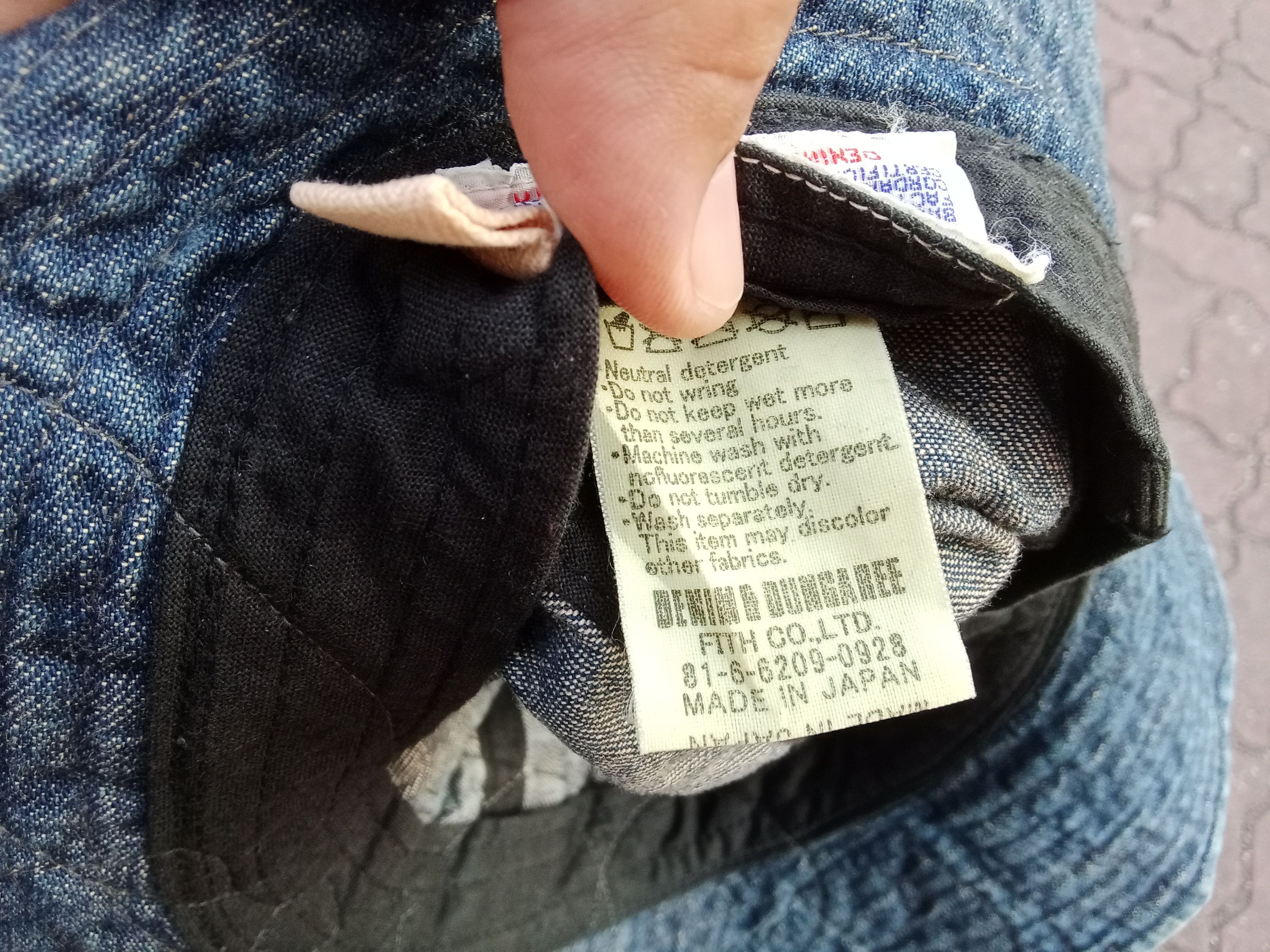 Vintage Vintage Bucket Hats Dungaree Size ONE SIZE - 5 Thumbnail
