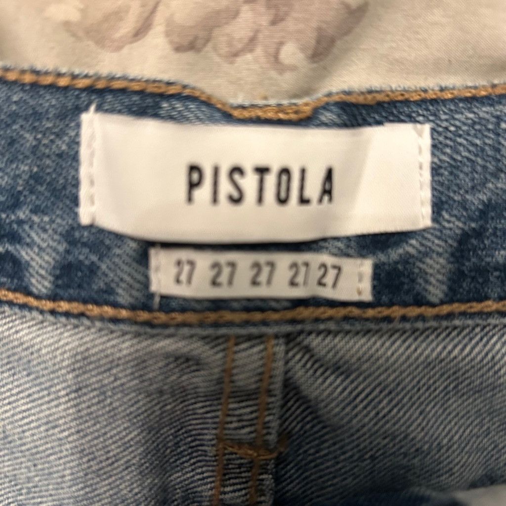 Pistola Women's Pistola Denim Skirt Size 27 Blue Size 27" / US 4 / IT 40 - 10 Thumbnail