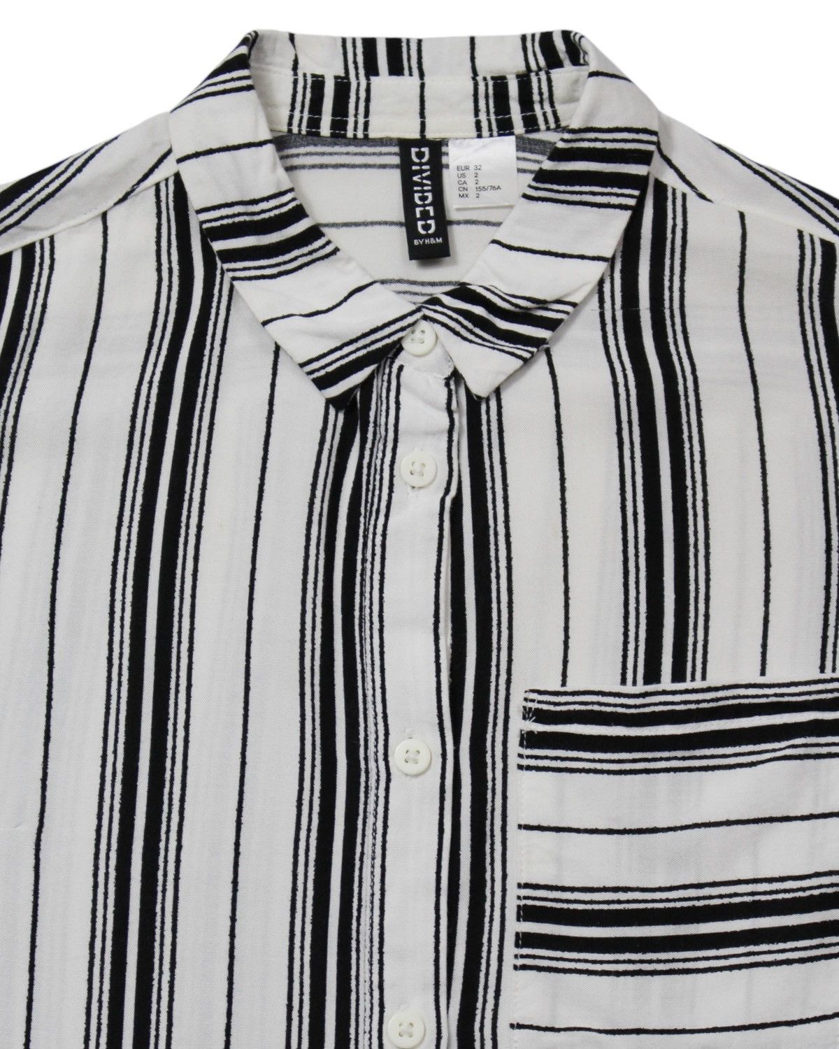 Designer × H&M H&M STRIPED RAYON SHIRTS Size M / US 6-8 / IT 42-44 - 2 Thumbnail