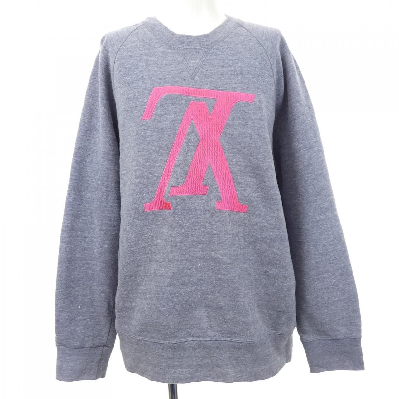 Louis Vuitton Louis Vuitton Louis Vuitton Upside Down LV Logo Cotton Sweatshirt Textile Sweatshirts & Hoodies HFY20WGVR DUTY FREE for USA Size ONE SIZE - 1 Thumbnail