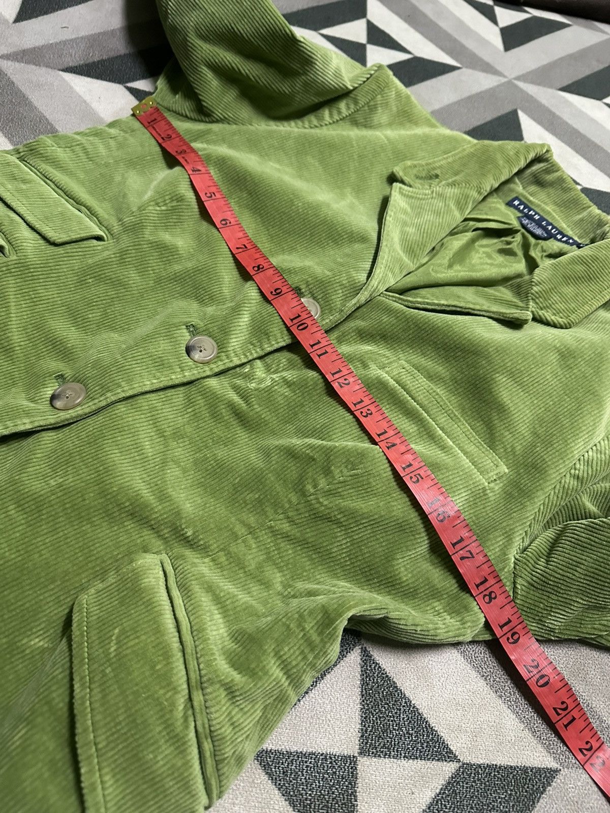 Ralph Lauren Ralph Lauren cudroy green blazer multipocket Size S / US 4 / IT 40 - 10 Thumbnail
