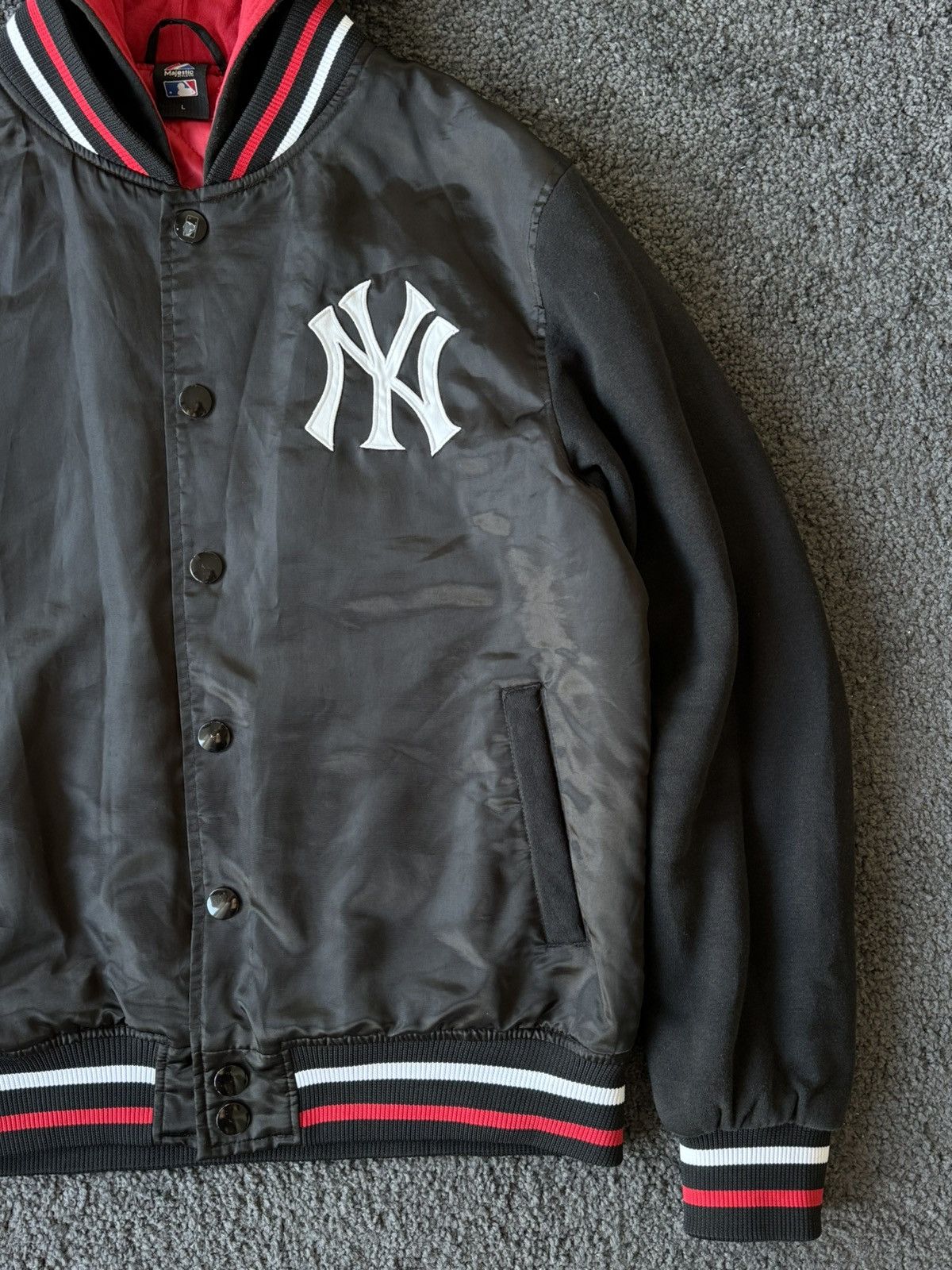 Majestic × New York Yankees × Starter New York Yankees jacket Size US L / EU 52-54 / 3 - 3 Thumbnail