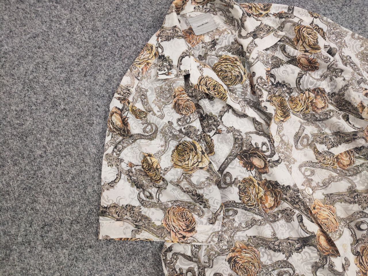 Japanese Brand Vintage 90's ElVencedor Uomo Japan Light Prin Flowers Shirt Size US L / EU 52-54 / 3 - 8 Thumbnail