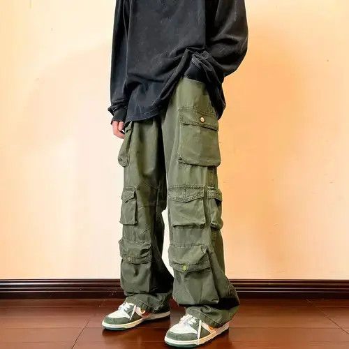 Jean Cargo Pants Multi-pockets Size US 30 / EU 46 - 4 Thumbnail