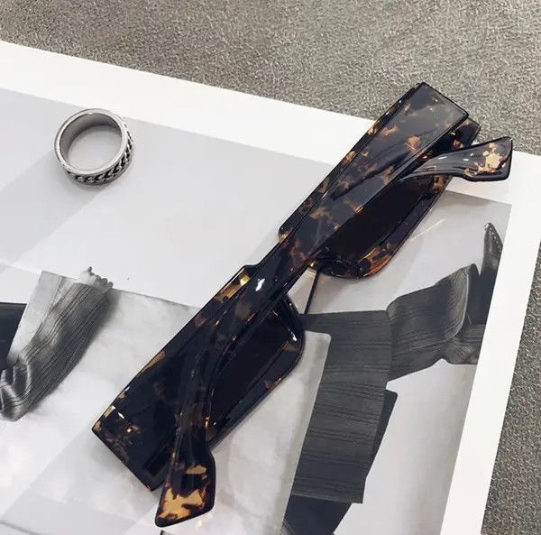 Designer × Vintage Retro square glasses with small frames Size ONE SIZE - 2 Thumbnail