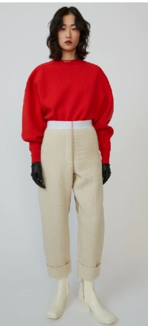 Acne Studios Acne Studios Wool Pants Designer Avantgarde Alternative Size 34" / US 12 / IT 48 - 1 Thumbnail
