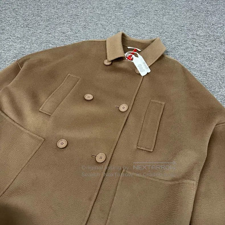 Max Mara Max Mara Short Cashmere Overcoat Size M / US 6-8 / IT 42-44 - 4 Thumbnail