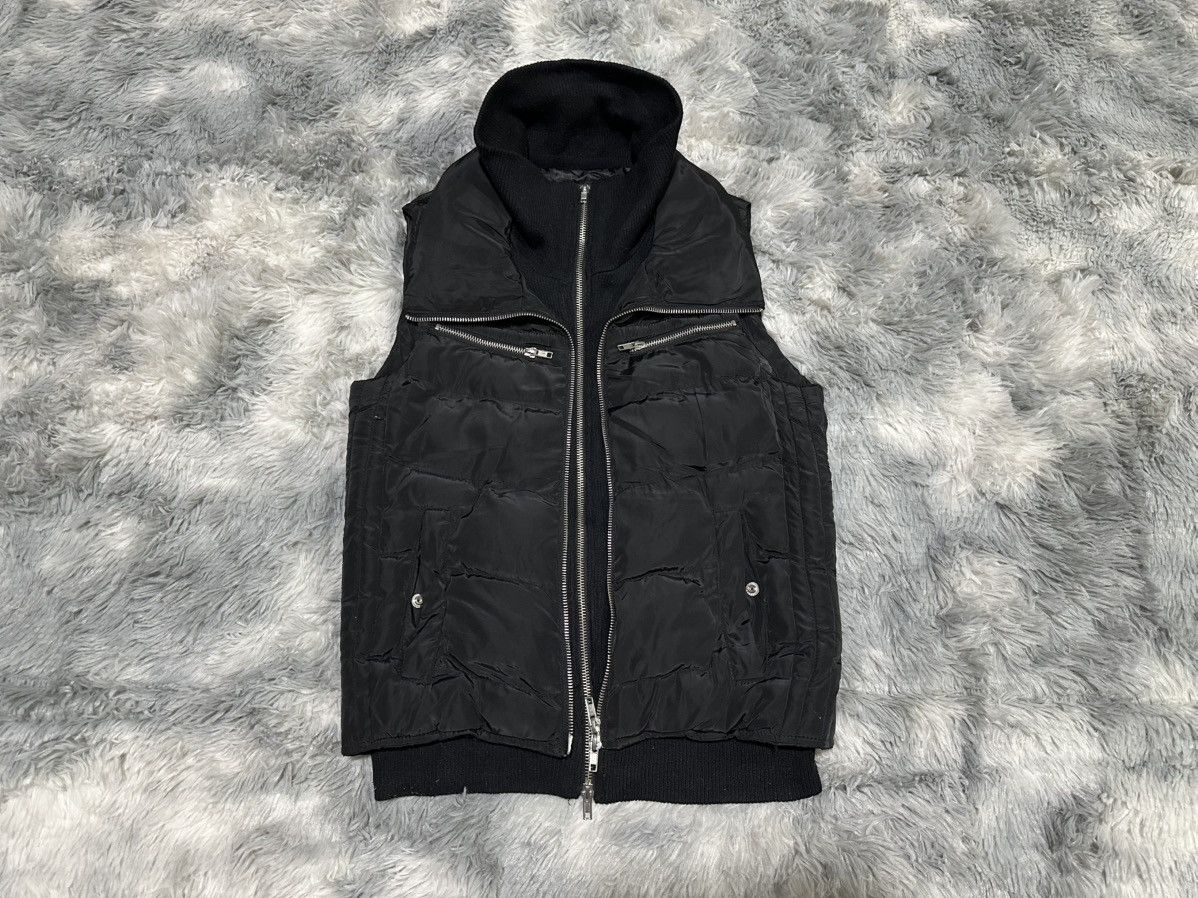 If Six Was Nine 🔥Y2K Archived Murder License Zipper Double Layer Vest Jacket Size US M / EU 48-50 / 2 - 4 Thumbnail