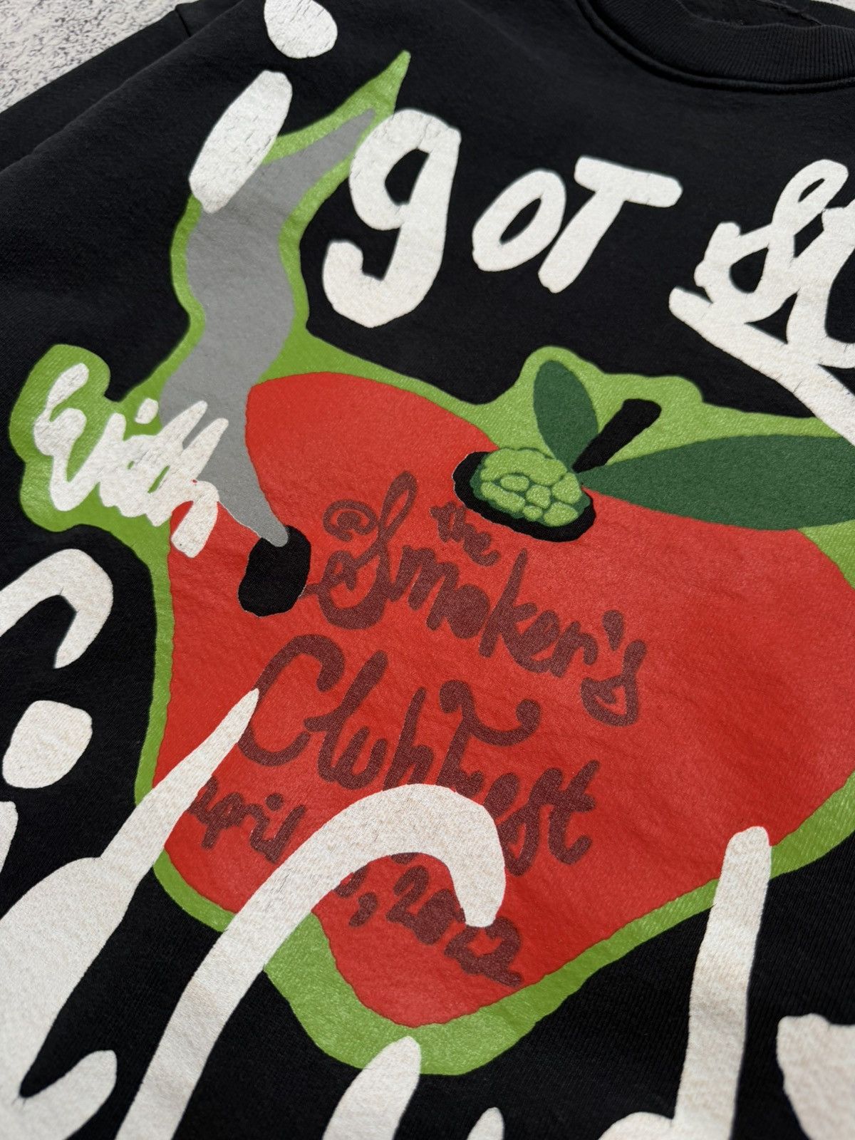Kid Cudi KID CUDI SMOKERS CLUB FEST 2022 MERCH CREWNECK Size S BLACK Size US S / EU 44-46 / 1 - 8 Thumbnail