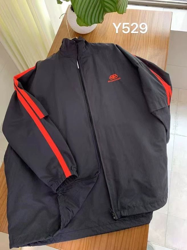 Balenciaga Balenciaga Small Logo Casual Jacket - dmc Size US XXL / EU 58 / 5 - 1 Thumbnail