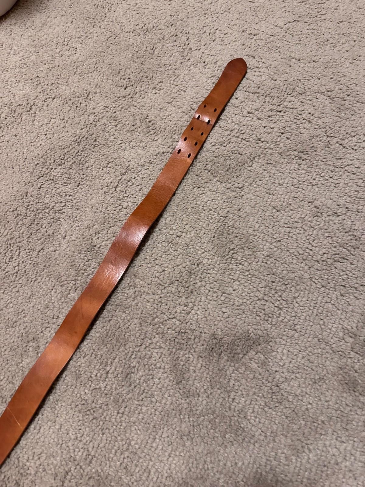 Diesel Diesel Leather Belt Brown Sz 85 Size ONE SIZE - 4 Thumbnail