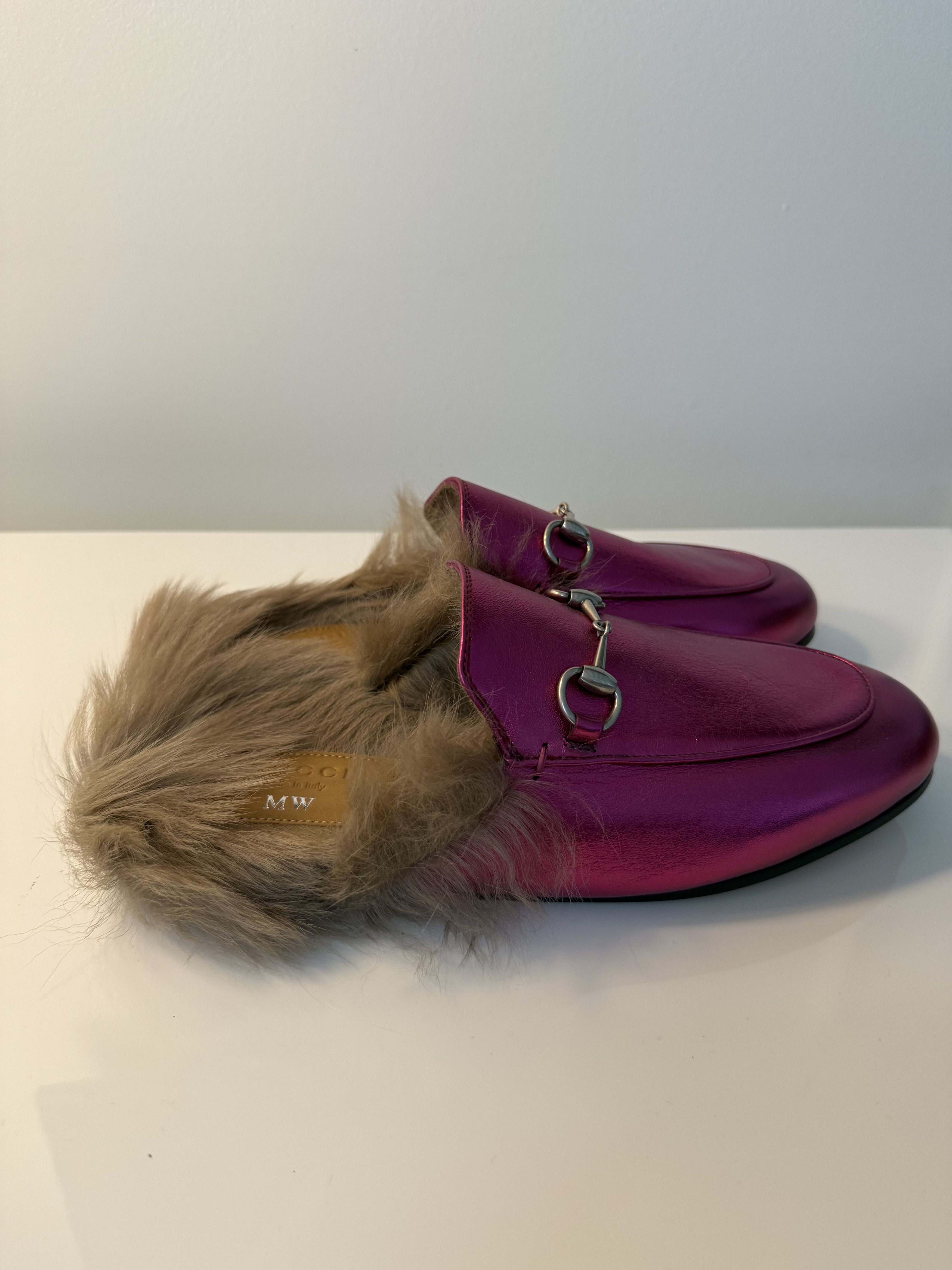 Gucci Gucci Lamb Wool Slippers Size US 8 / IT 38 - 3 Thumbnail
