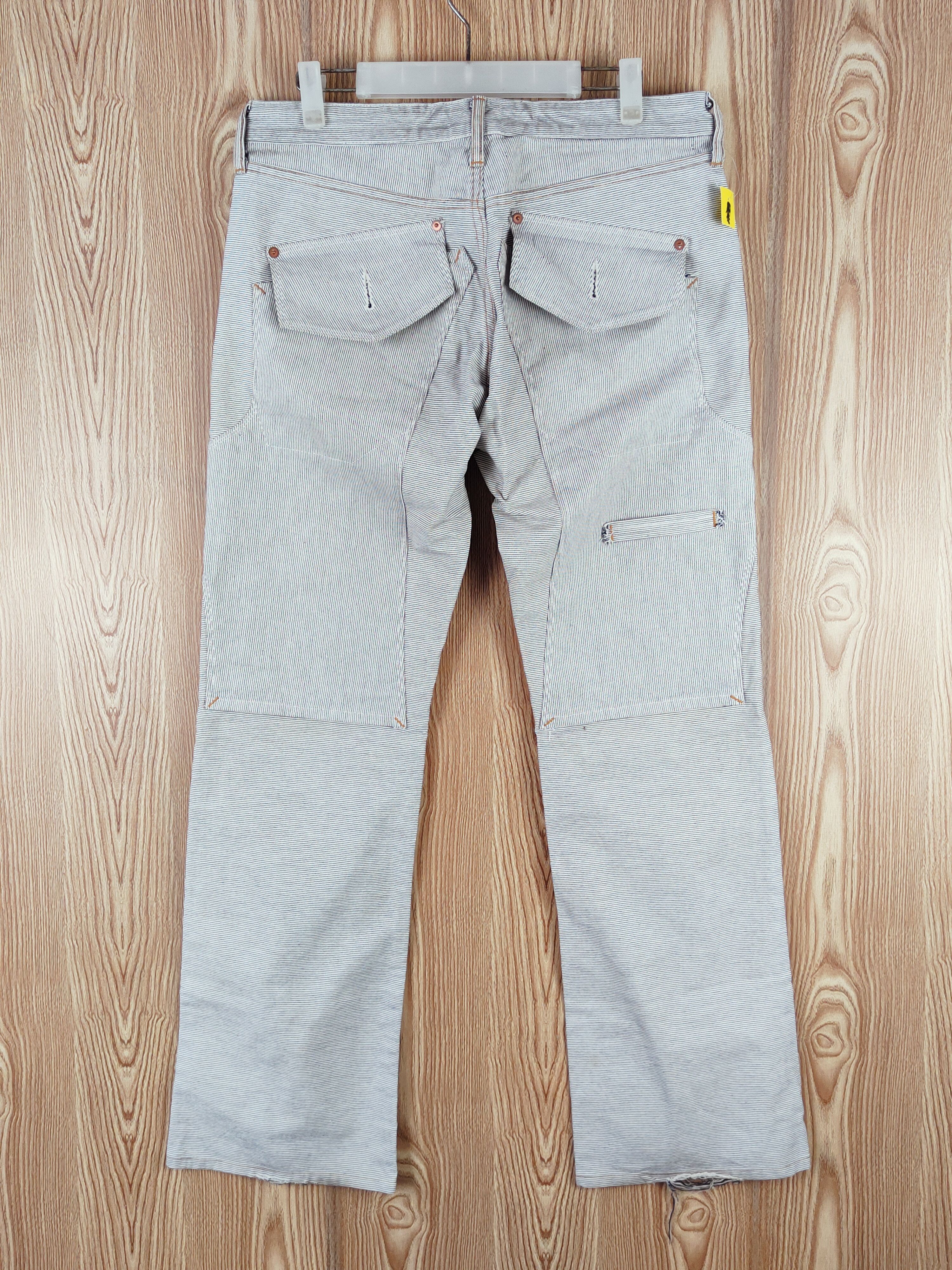 Japanese Brand U.U Black White Multipocket Casual Pants #W009 Size US 34 / EU 50 - 7 Thumbnail