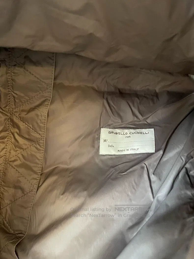 Brunello Cucinelli Brunello Cucinelli Ladies Down Hooded Vest Size XS / US 0-2 / IT 36-38 - 5 Thumbnail