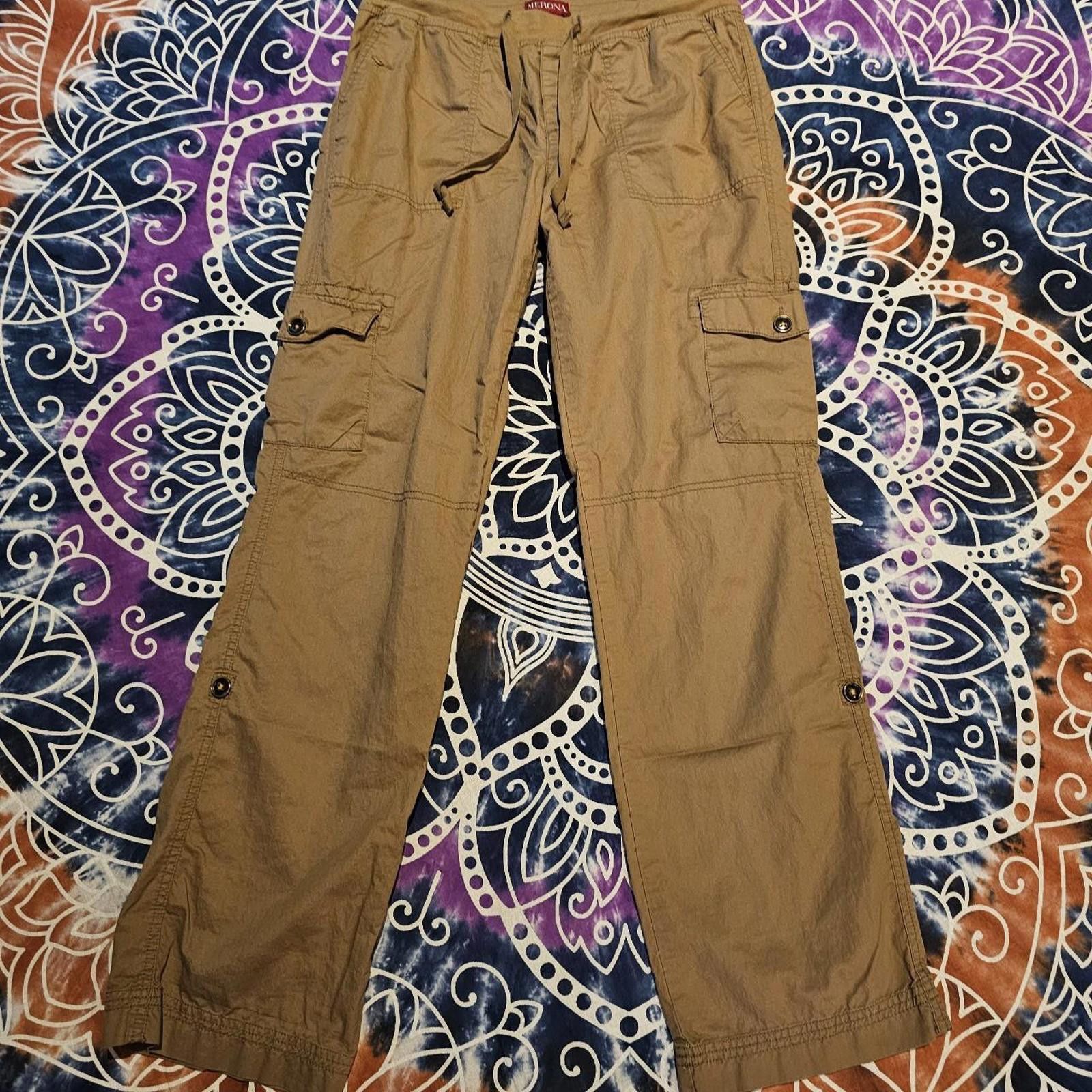 Merona Merona Women's Khaki Cargo Pants Size 28" / US 6 / IT 42 - 1 Thumbnail