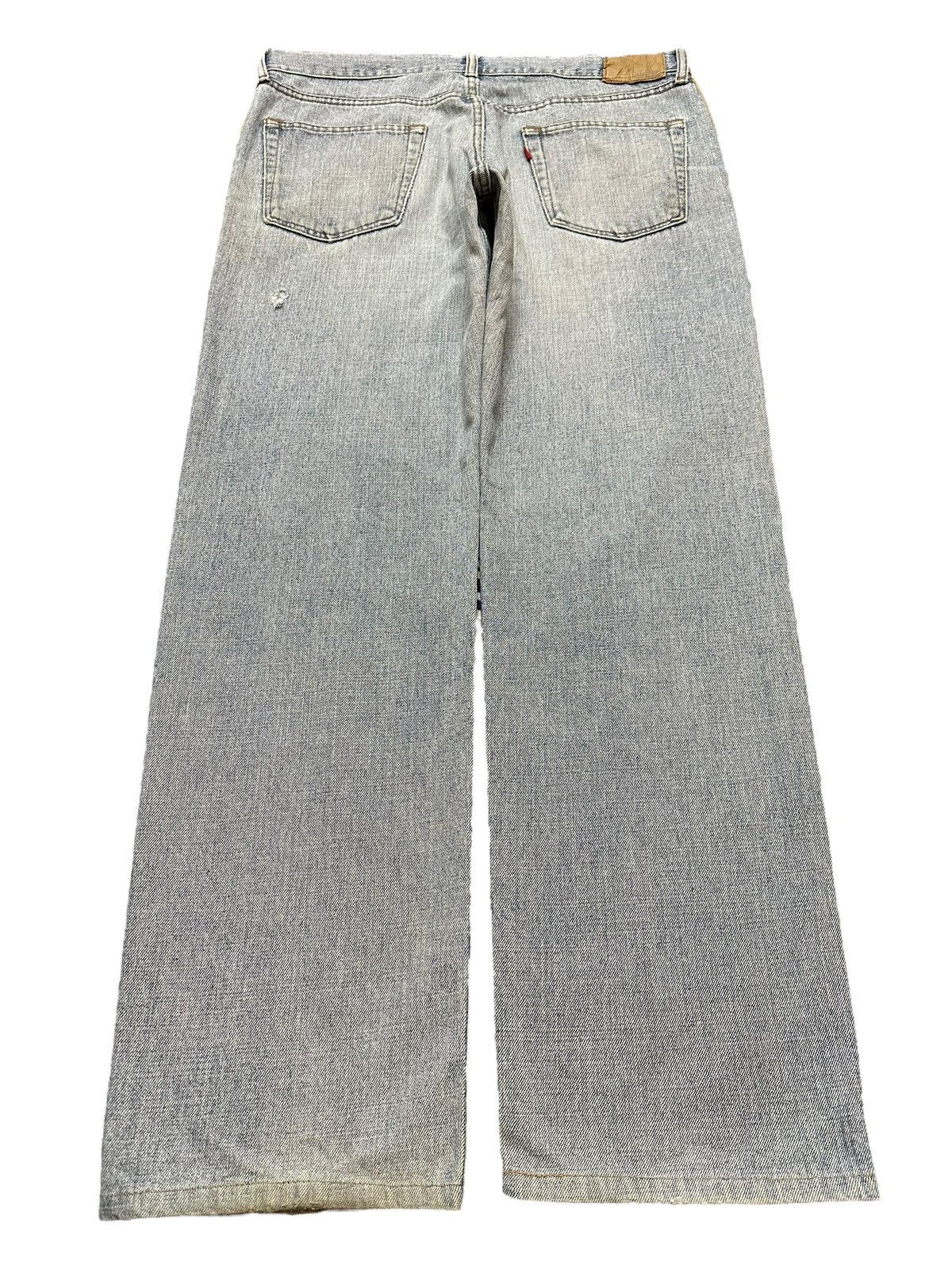 Japanese Brand Vintage Japanese Brand Faded Wash Distressed Baggy Jeans Size US 34 / EU 50 - 2 Thumbnail