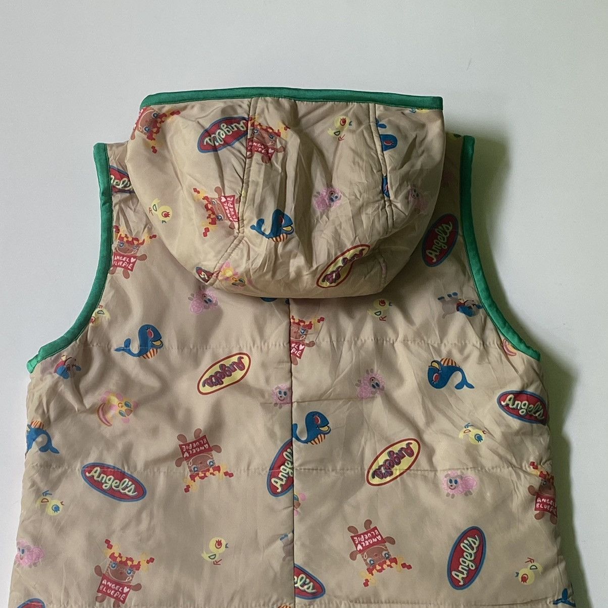Angel Blue × Japanese Brand × Vintage RARE❤️‍🔥 Angel Blue - Revesible Vest Jacket Size US M / EU 48-50 / 2 - 6 Thumbnail